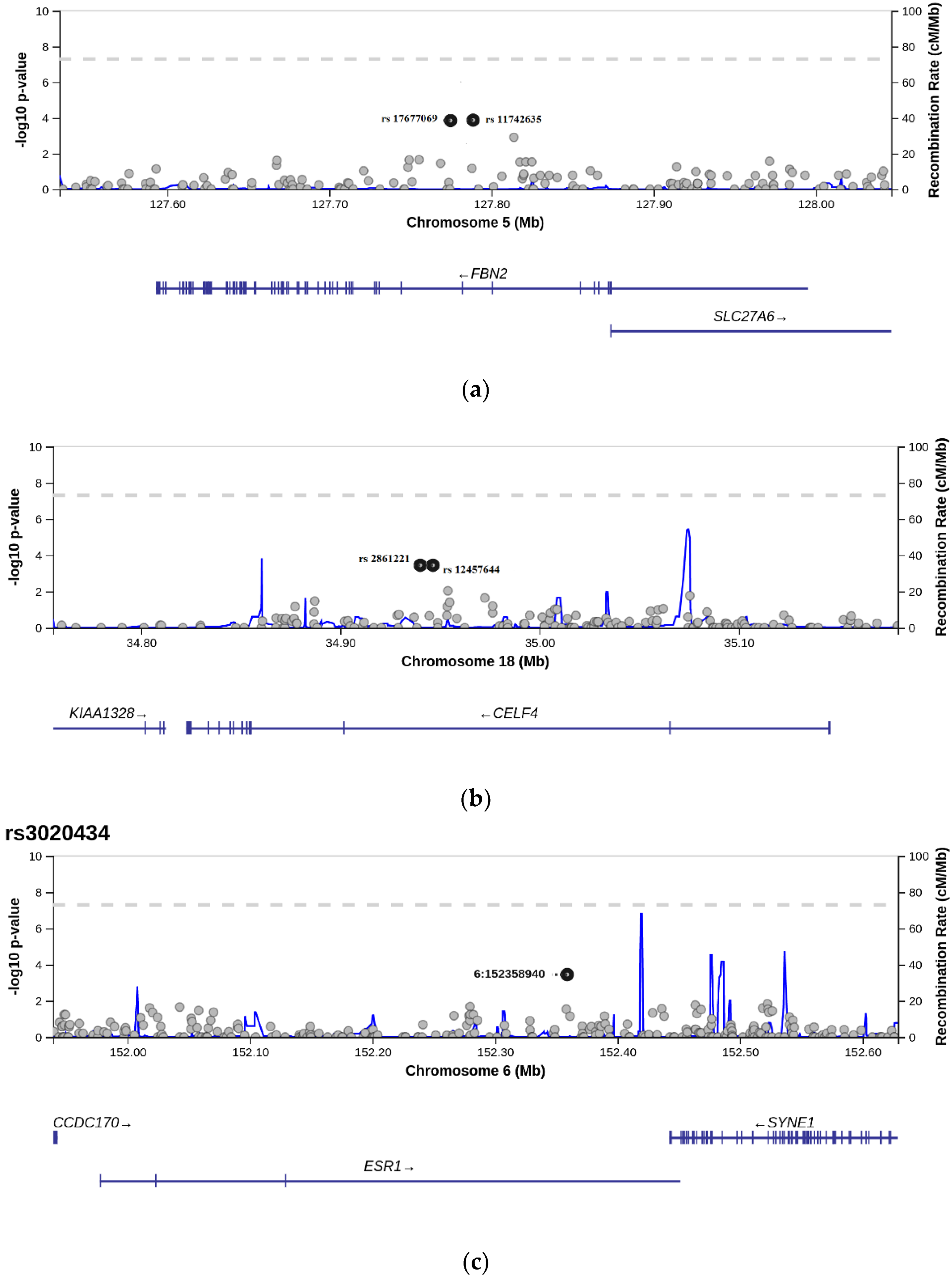 Japanese GWAS identifies variants for bust-size, dysmenorrhea, and