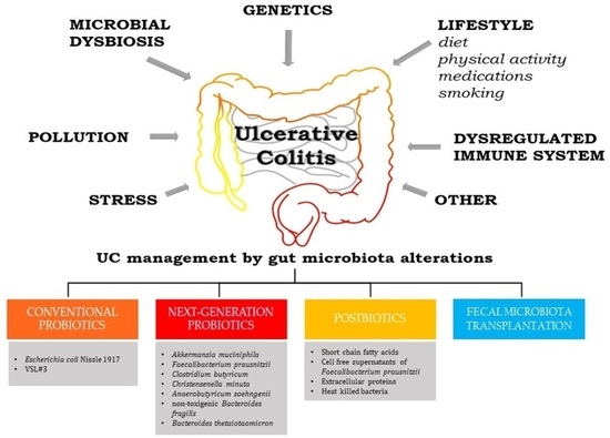 Biomedicines | Free Full-Text | Probiotic-Based Intervention in the  Treatment of Ulcerative Colitis: Conventional and New Approaches
