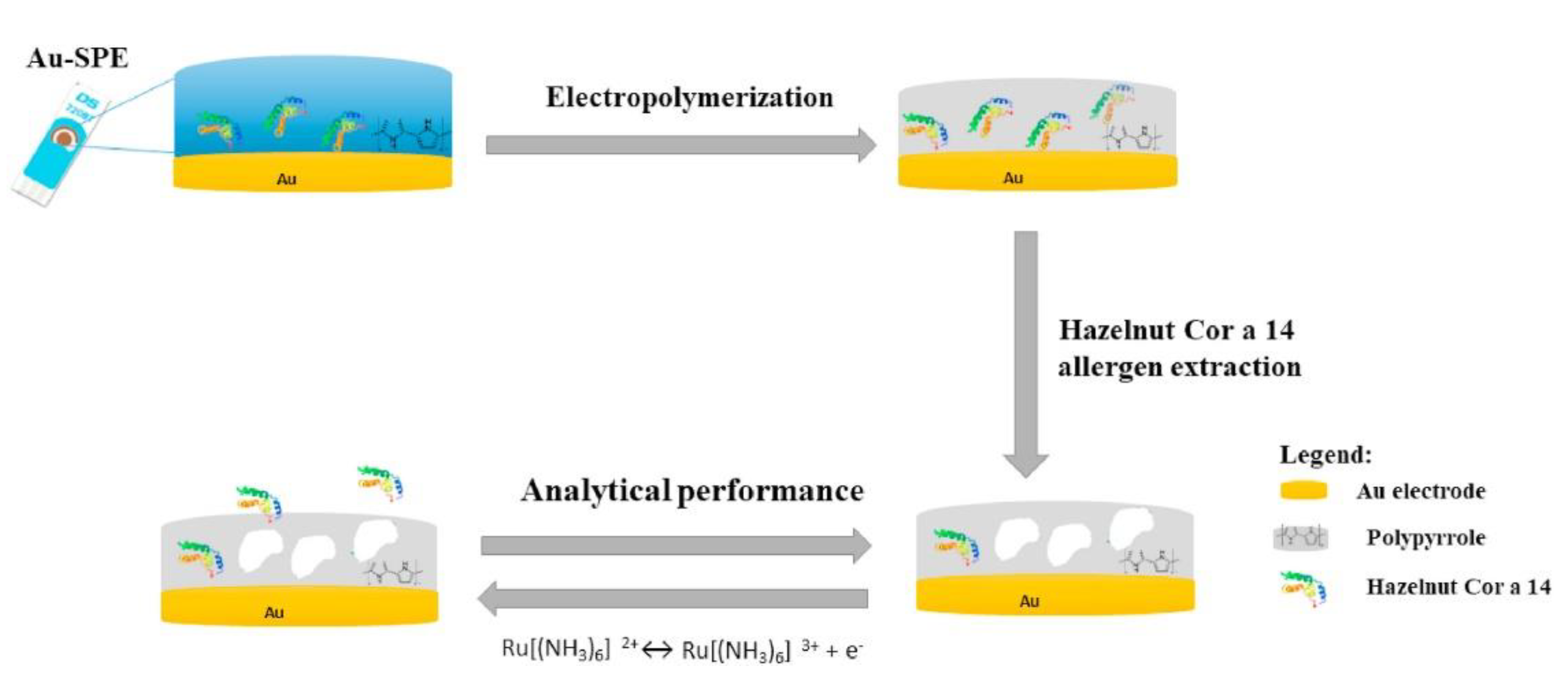 Rapid and accurate electrochemical sensor for food allergen detection in  complex foods
