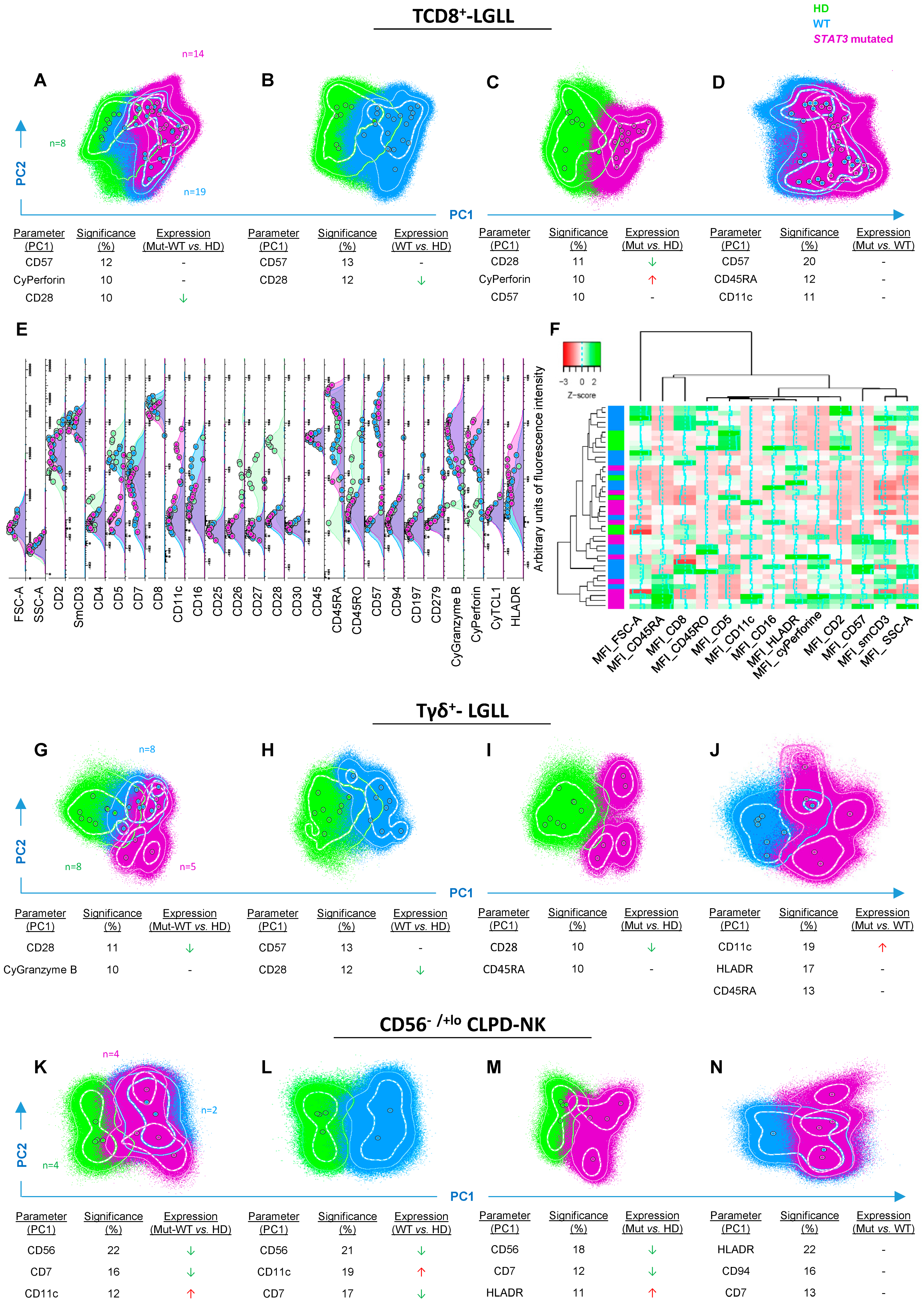 Cancers | Free Full-Text | STAT3 and STAT5B Mutations in T/NK-Cell 