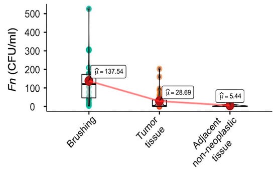 Cancers Free Full Text The Potential Of Colonic Tumor Tissue Fusobacterium Nucleatum To Predict Staging And Its Interplay With Oral Abundance In Colon Cancer Patients Html