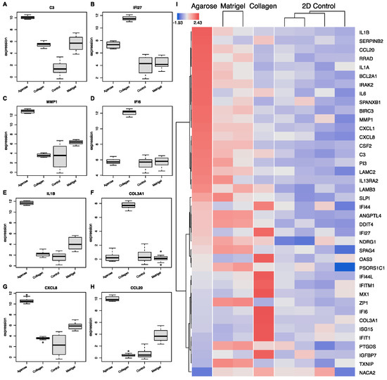 Cancers | Free Full-Text | Transcriptional Landscape of 3D vs. 2D