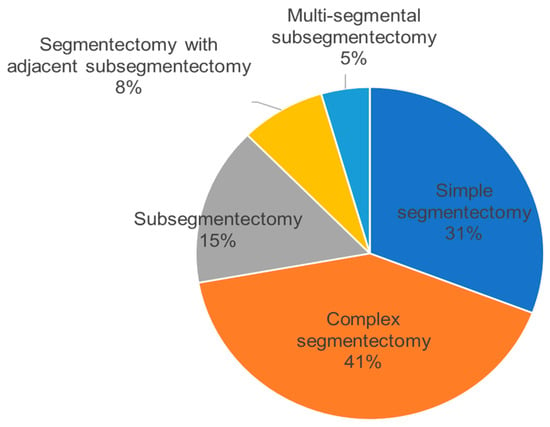 Examples of each tumor shape category: spherical (a), segmental (b)