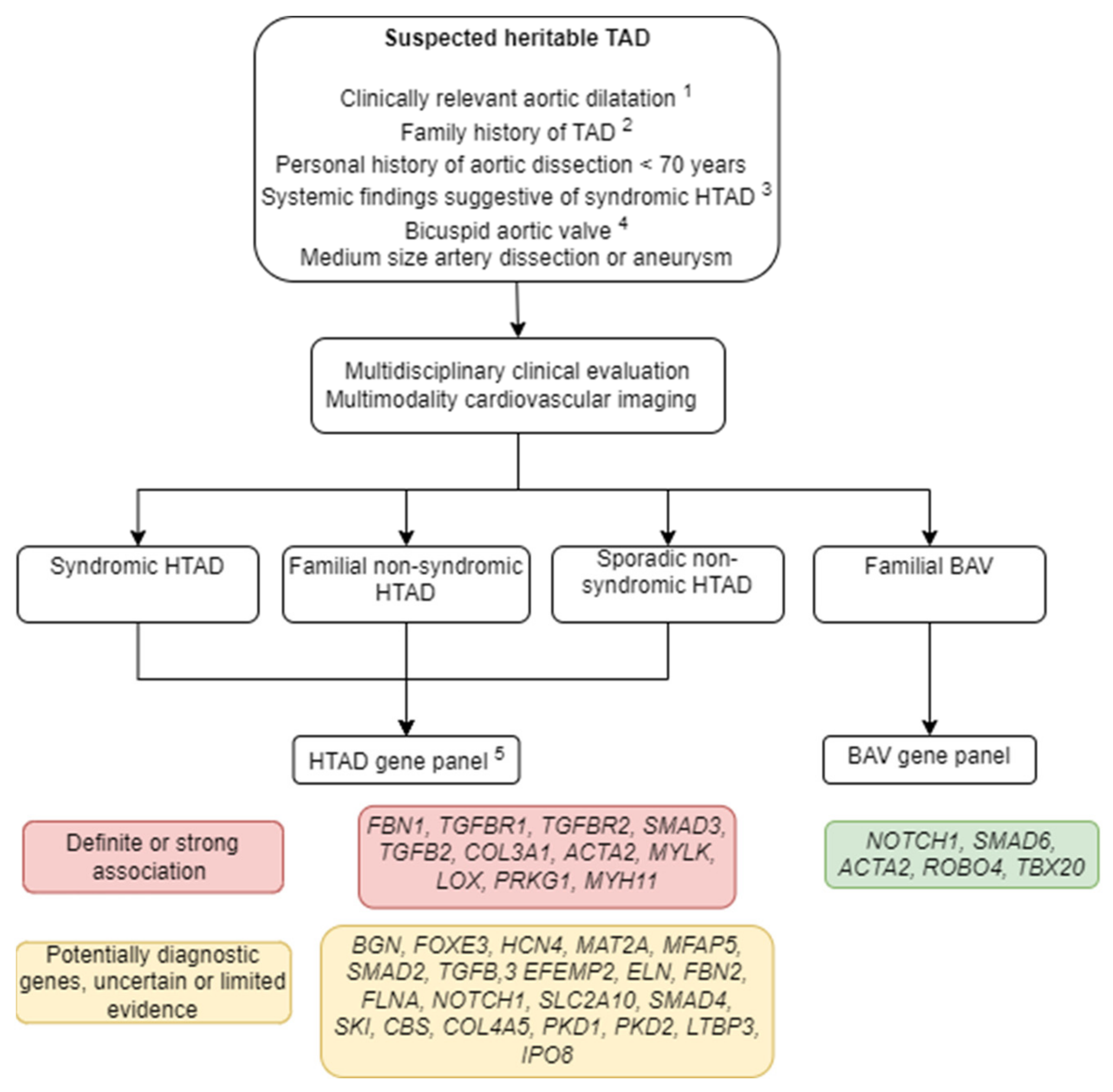 Cardiogenetics | Free Full-Text | Genetics of Heritable Thoracic Aortic  Disease | HTML