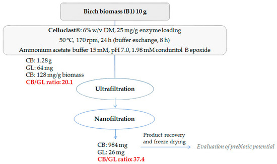 Catalysts Free Full Text Tailoring Celluclast Cocktail S Performance Towards The Production Of Prebiotic Cello Oligosaccharides From Waste Forest Biomass Html