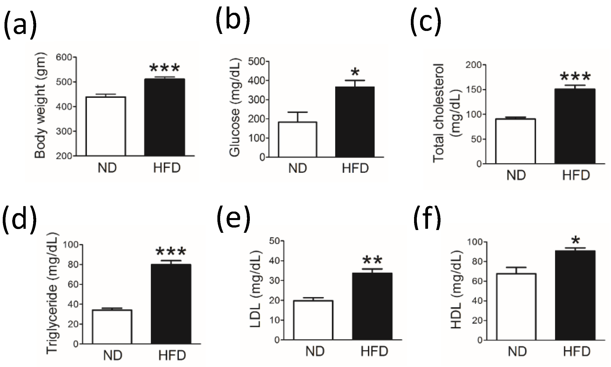 Long-term consumption of high-fat diet impairs motor coordination without  affecting the general motor activity