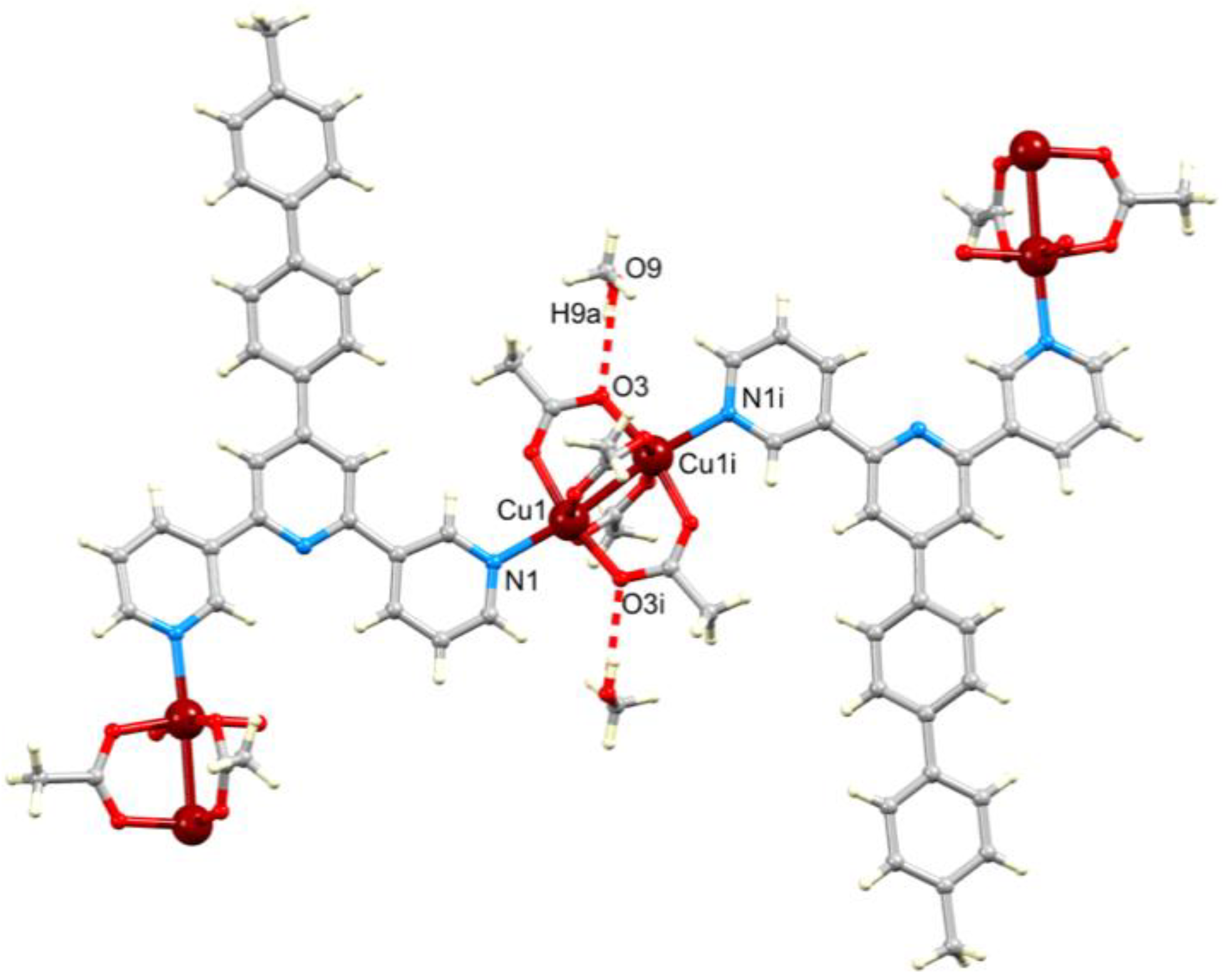 Chemistry Free Full Text Manipulating The Conformation Of 3 2 6 3 Terpyridine In Cu2 M Oac 4 3 2 6 3 Tpy N 1d Polymers Html