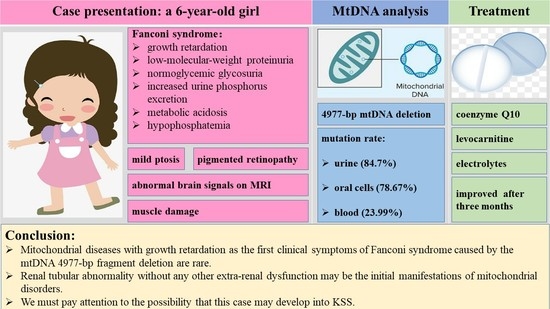 Children | Free Full-Text | Growth Retardation in the Course of Fanconi  Syndrome Caused by the 4977-bp Mitochondrial DNA Deletion: A Case Report |  HTML