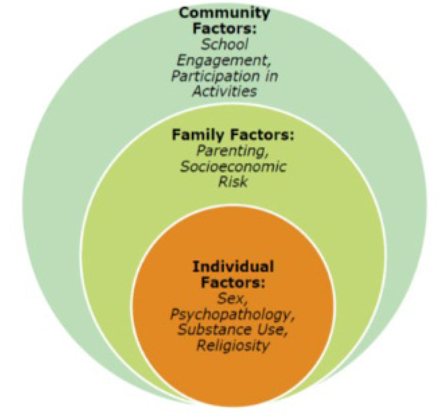 Children | Free Full-Text | Individual and Contextual Risk and Protective  Factors for Suicidal Thoughts and Behaviors among Black Adolescents with  Arrest Histories