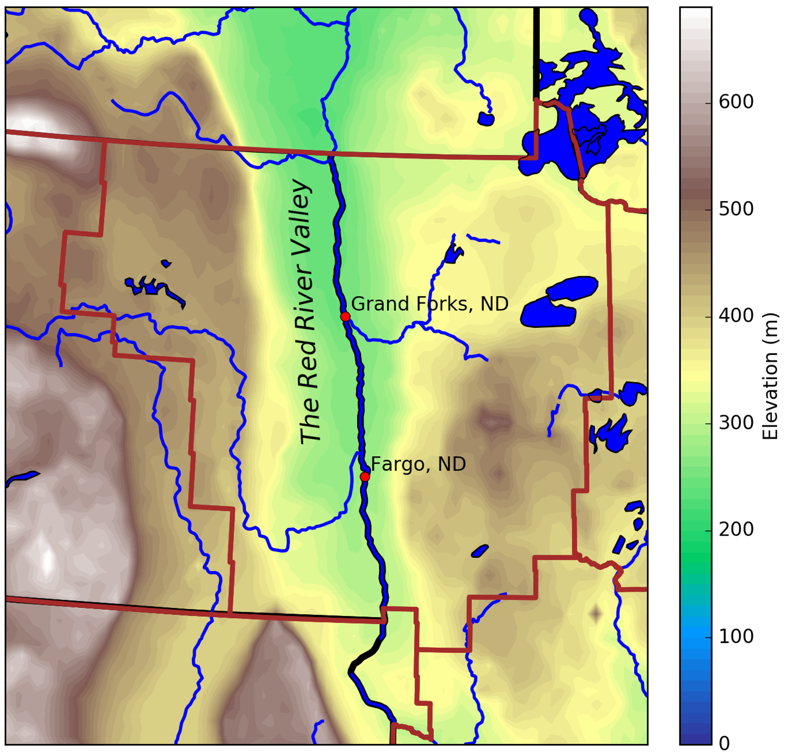 Climate | Free Full-Text | A Climatology of Atmospheric Patterns Associated  with Red River Valley Blizzards