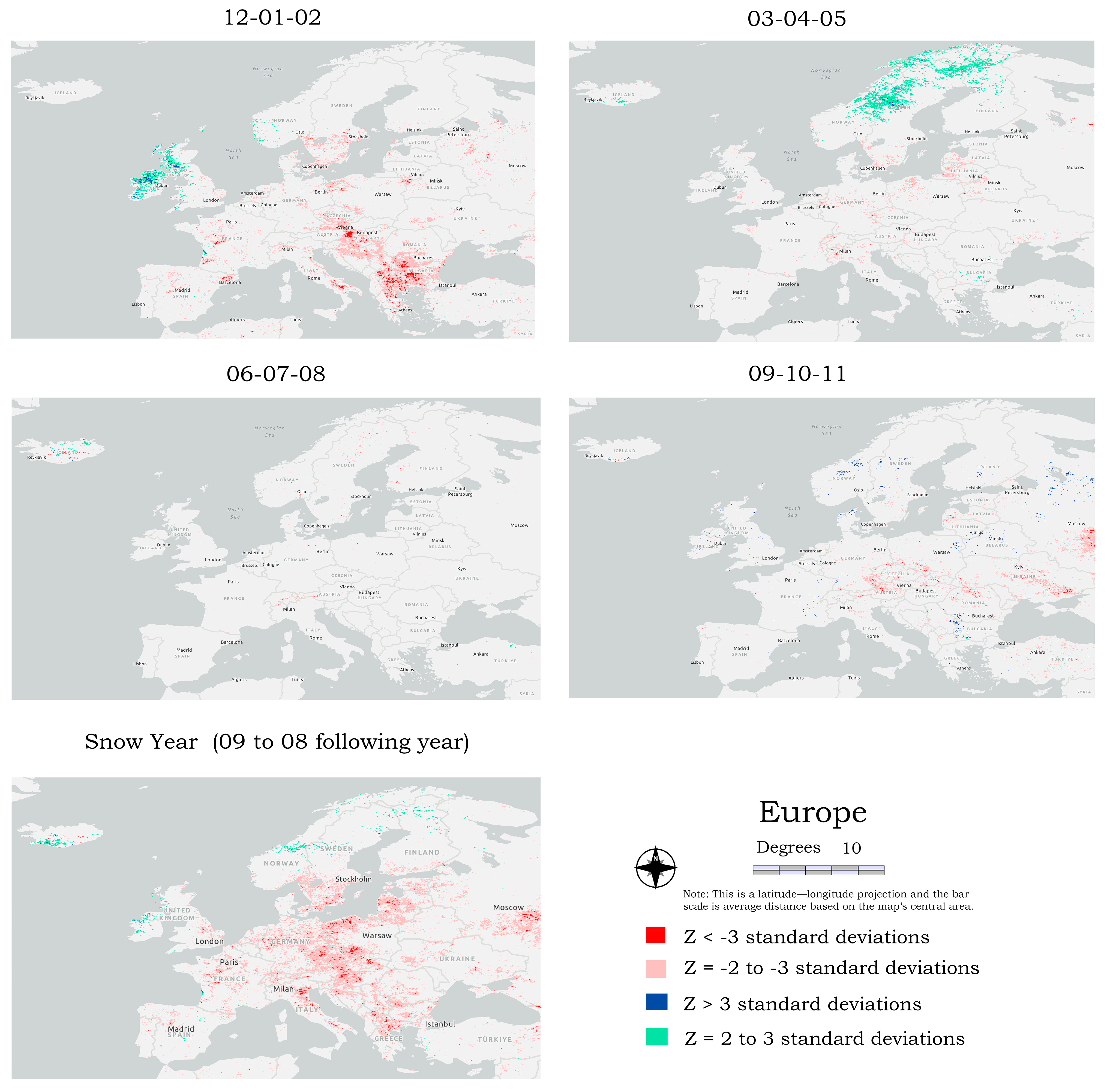 Overall negative trends for snow cover extent and duration in global  mountain regions over 1982–2020