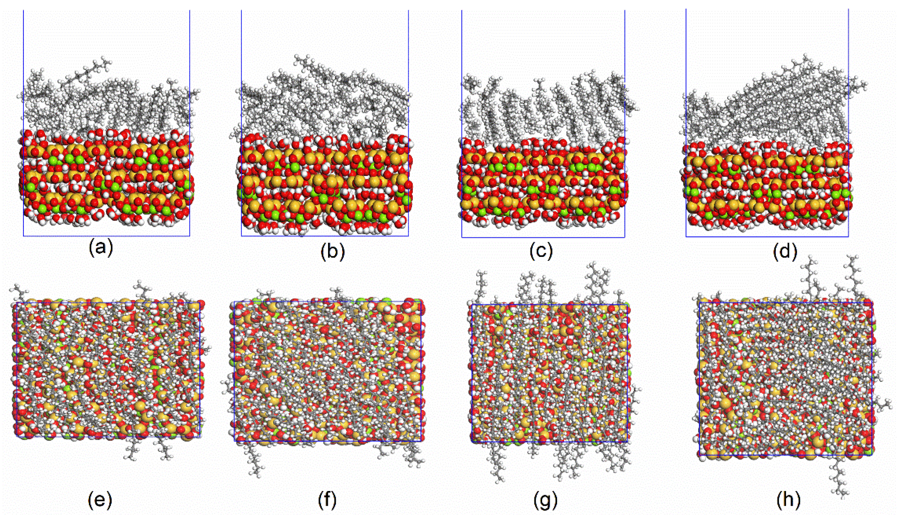 Coatings Free Full Text Molecular Dynamics Simulation On The Interaction Between Palygorskite Coating And Linear Chain Alkane Base Lubricant Html