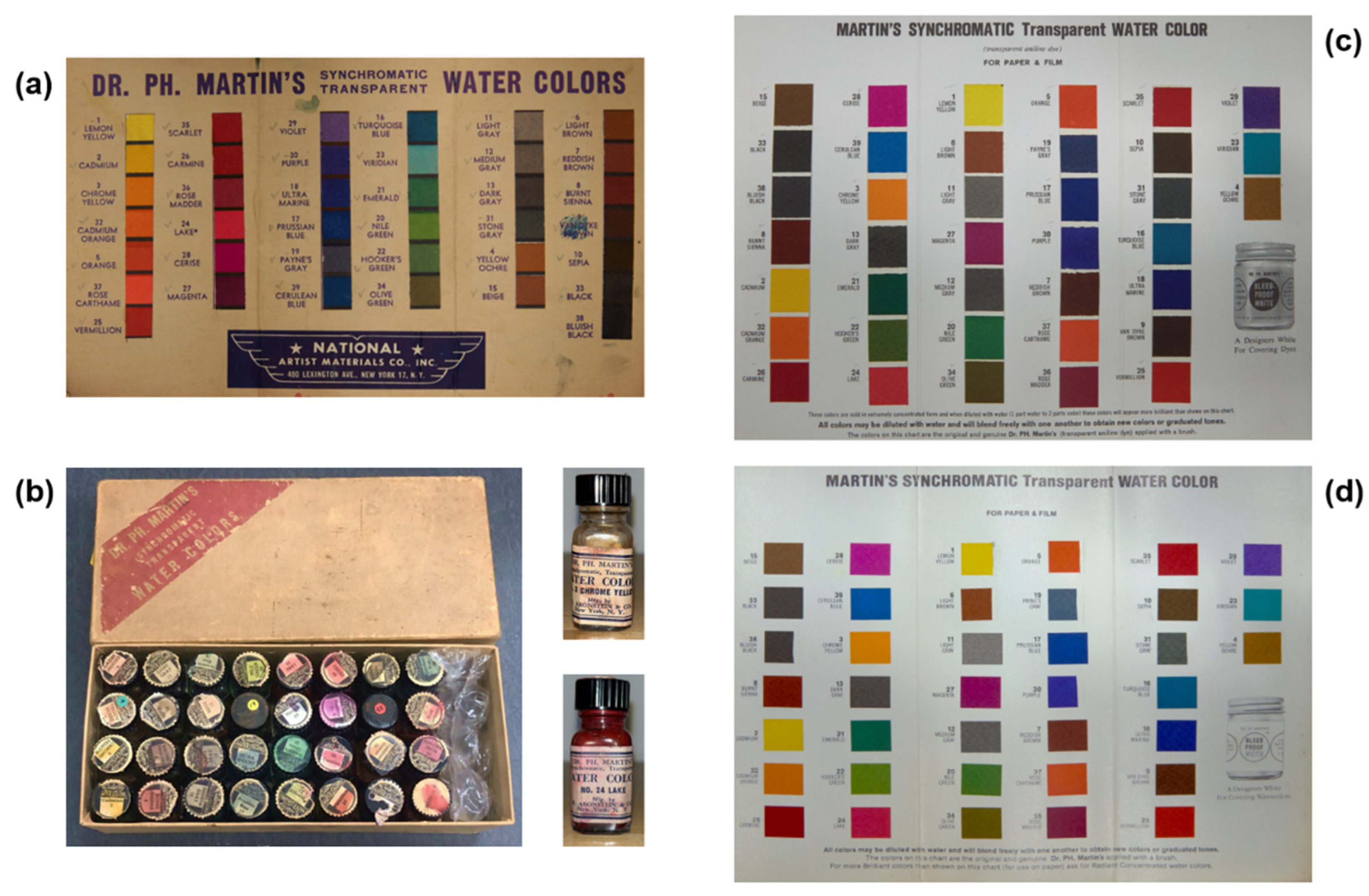 Dr. Ph. Martin's® Radiant Concentrated Water Color, Set D