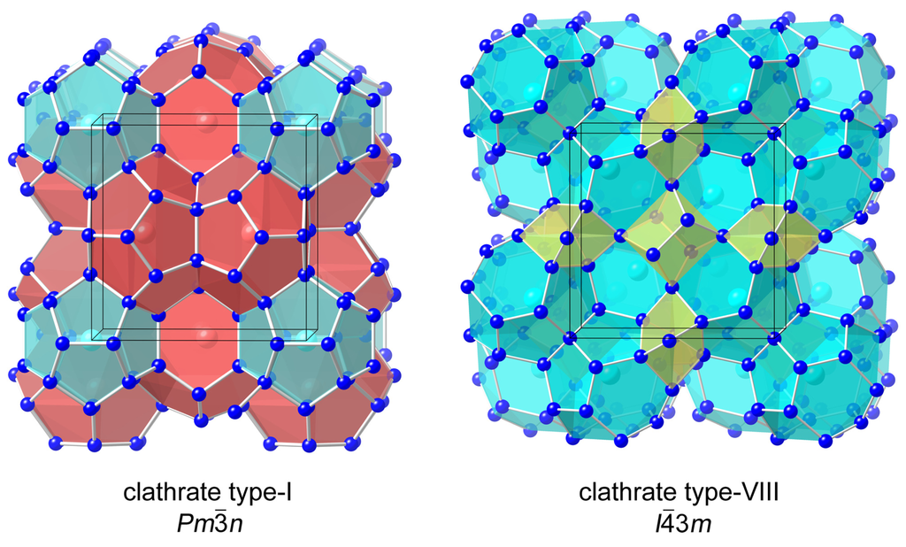 Crystals Free Full Text Ternary Compounds In The Sn Rich Section Of The Ba Ga Sn System Ba8ga16 Xsn30 X 1 1 X 2 8 Clathrates Of Type I And Type Viii And Baga2 Xsn4 X X 0 2 With