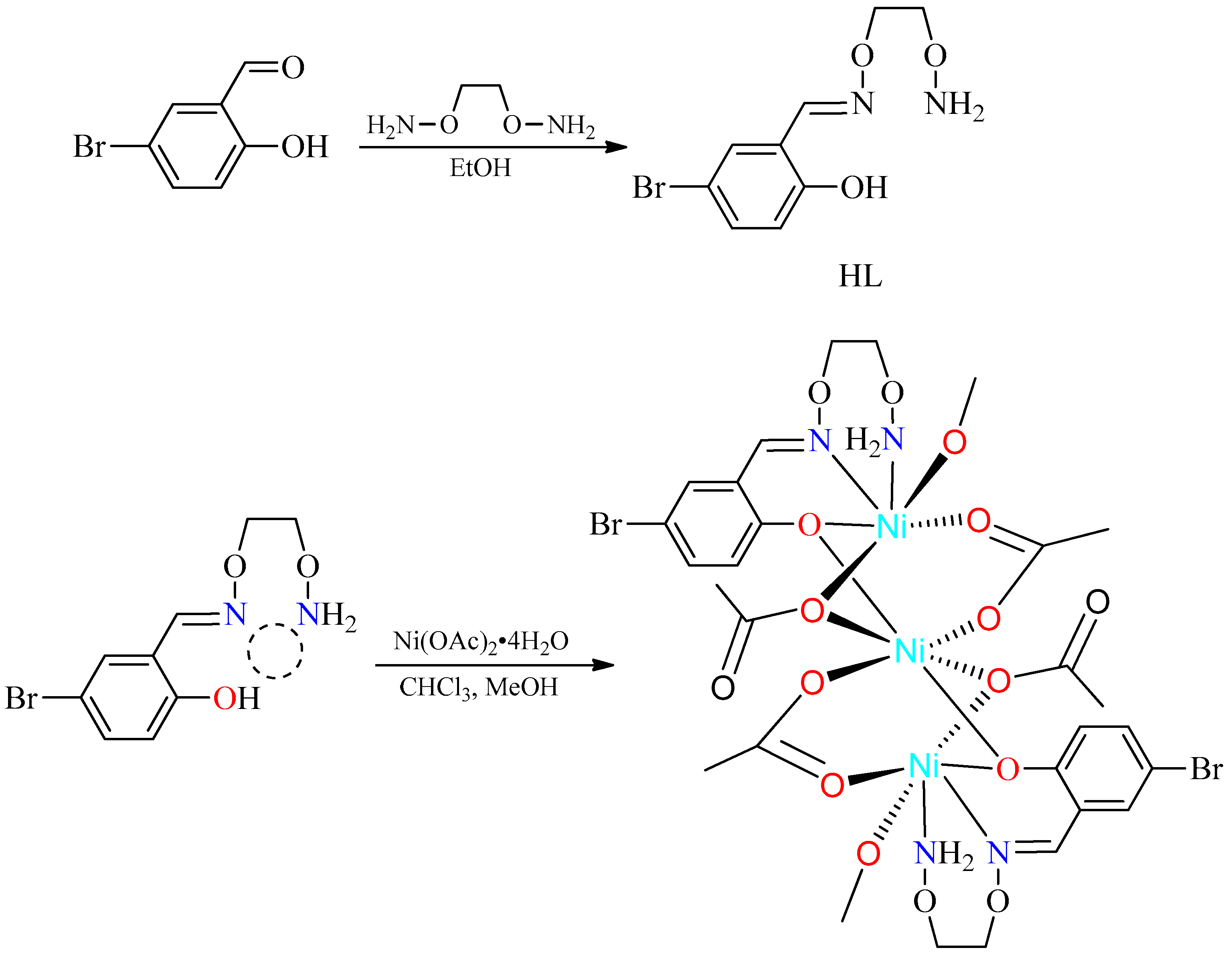 Crystals Free Full Text A New Half Salamo Based Homo Trinuclear Nickel Ii Plex Crystal Structure Hirshfeld Surface Analysis And Fluorescence Properties Html