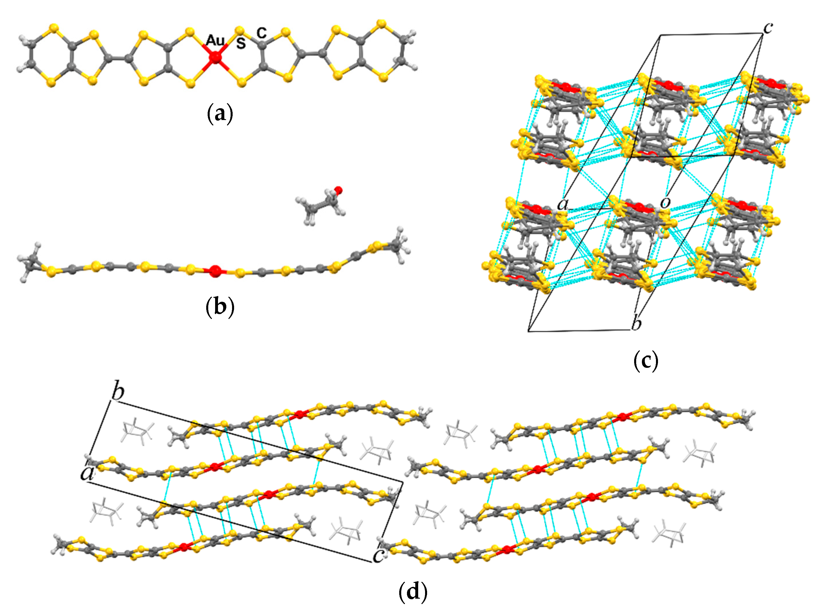 Crystals Free Full Text Syntheses Structures And Physical Properties Of Neutral Gold Dithiolate Complex Au Etdt 2 Thf Html