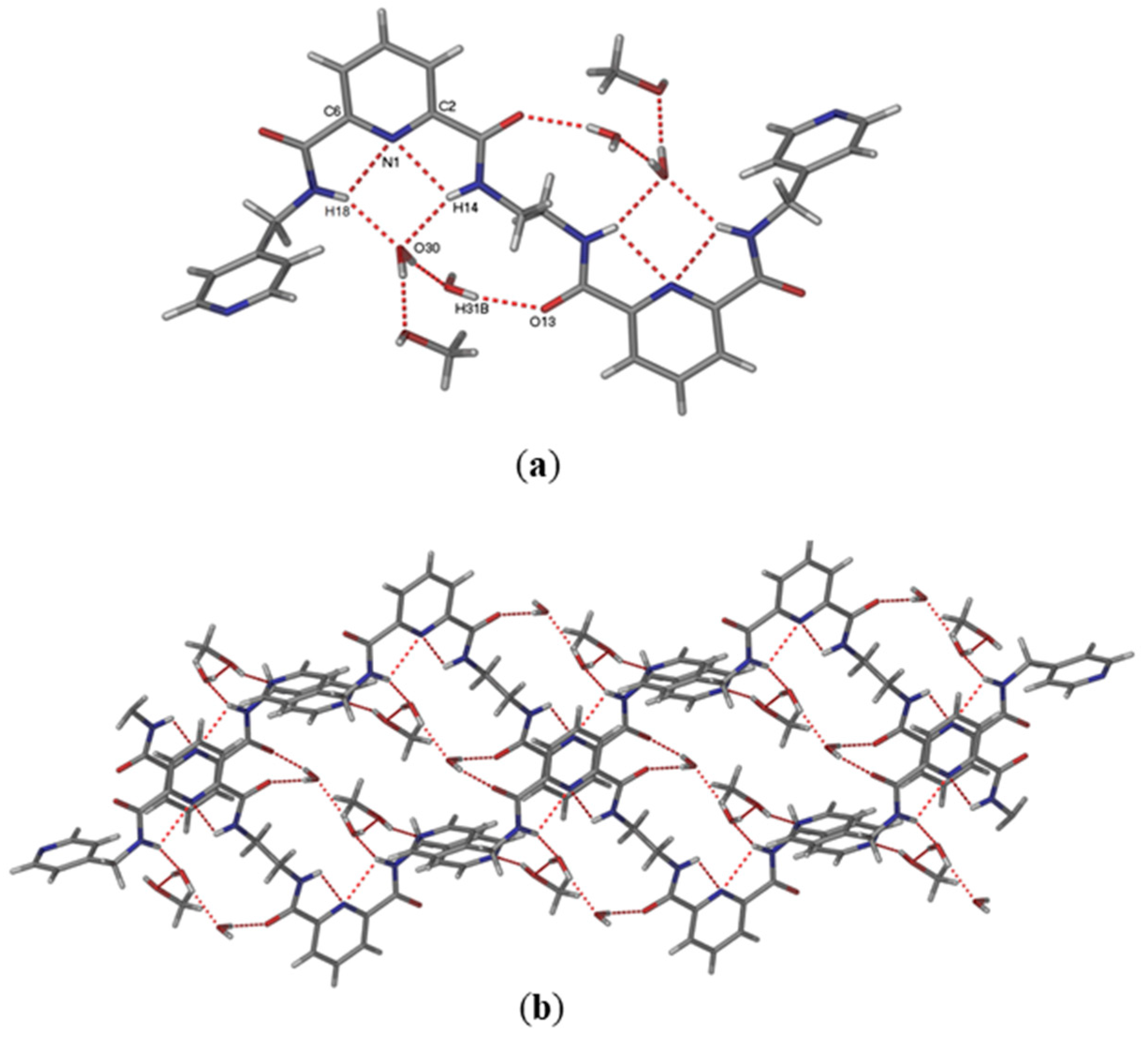 Crystals Free Full Text Investigating The Potential Of Flexible And Pre Organized Tetraamide Ligands To Encapsulate Anions In One Dimensional Coordination Polymers Synthesis Spectroscopic Studies And Crystal Structures Html