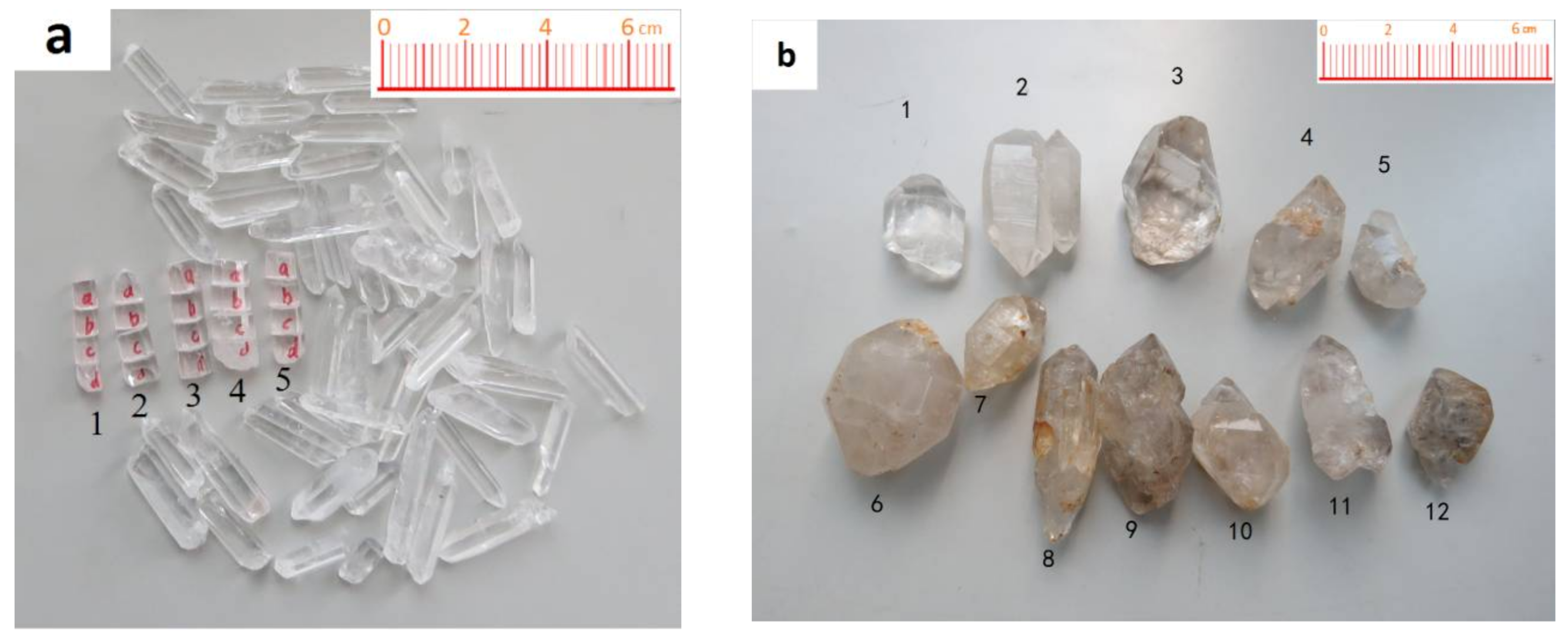 Seen such Phenomena. Smoky Quartz Crystal with Bubbles around It inside  Clear Quartz Crystal. : r/geology