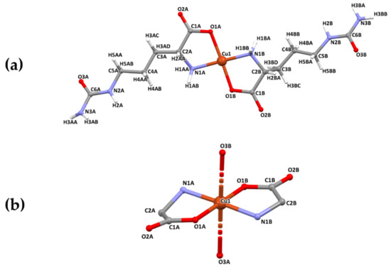 Crystals | Free Full-Text | Bis-Citrullinato Copper(II) Complex