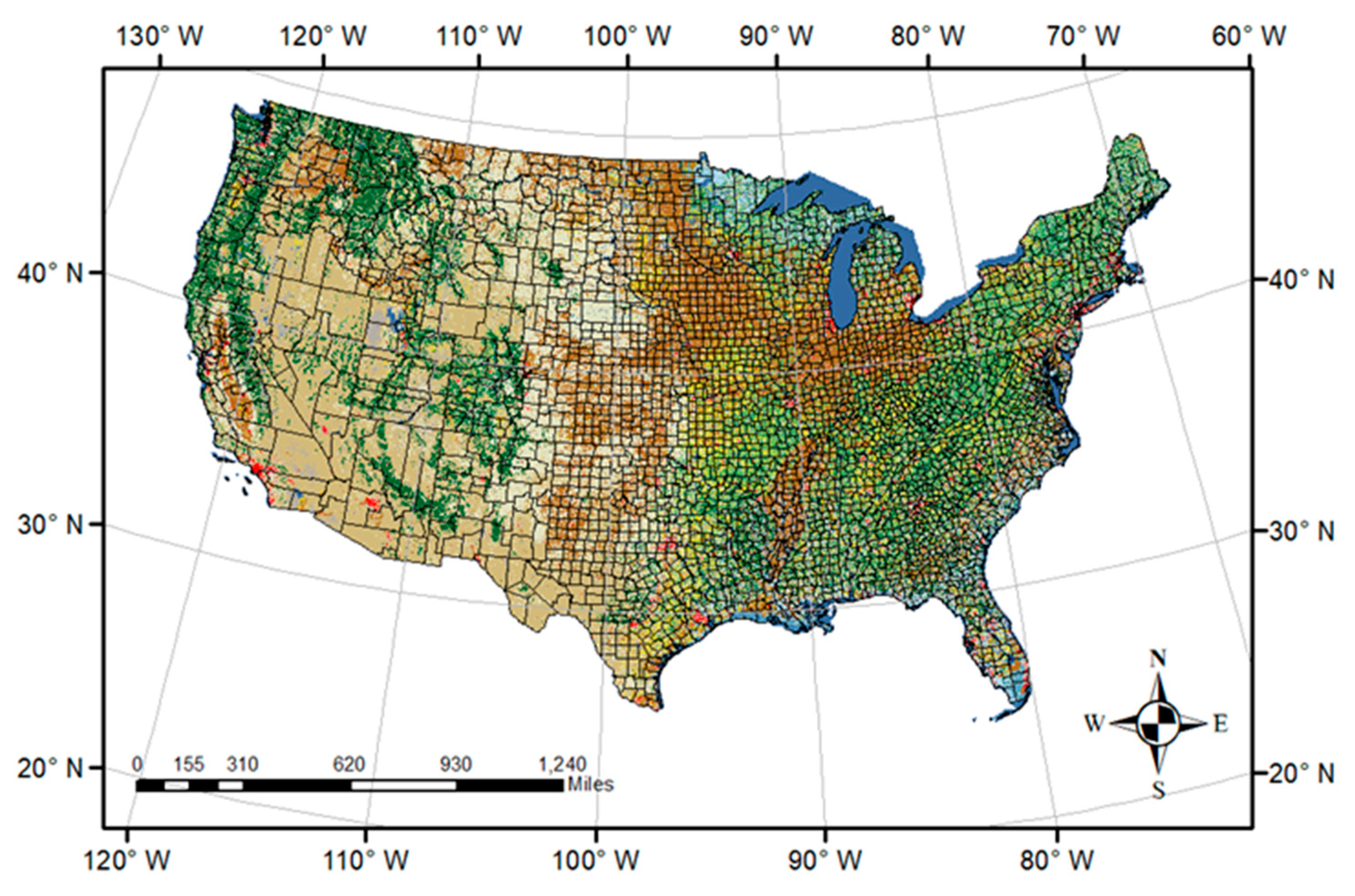 Data | Free Full-Text | Agro-Climatic Data by County: A Spatially and  Temporally Consistent U.S. Dataset for Agricultural Yields, Weather and  Soils