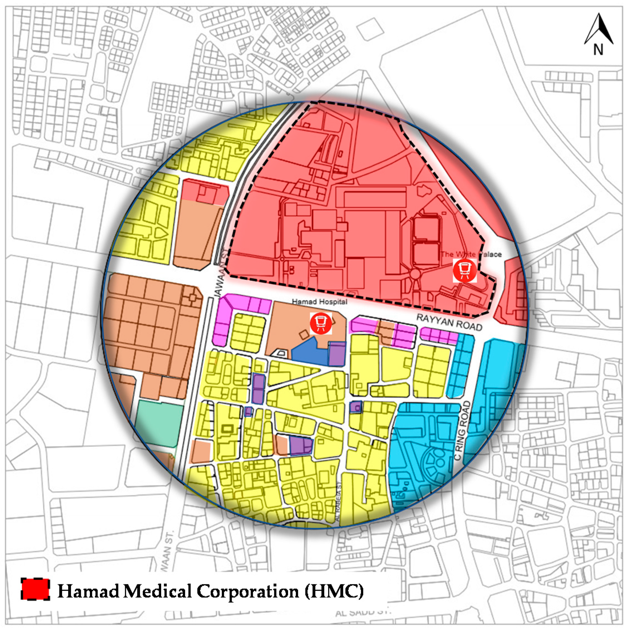 designs free full text transit oriented development in doha the case of the al sadd neighborhood and hamad hospital metro station html