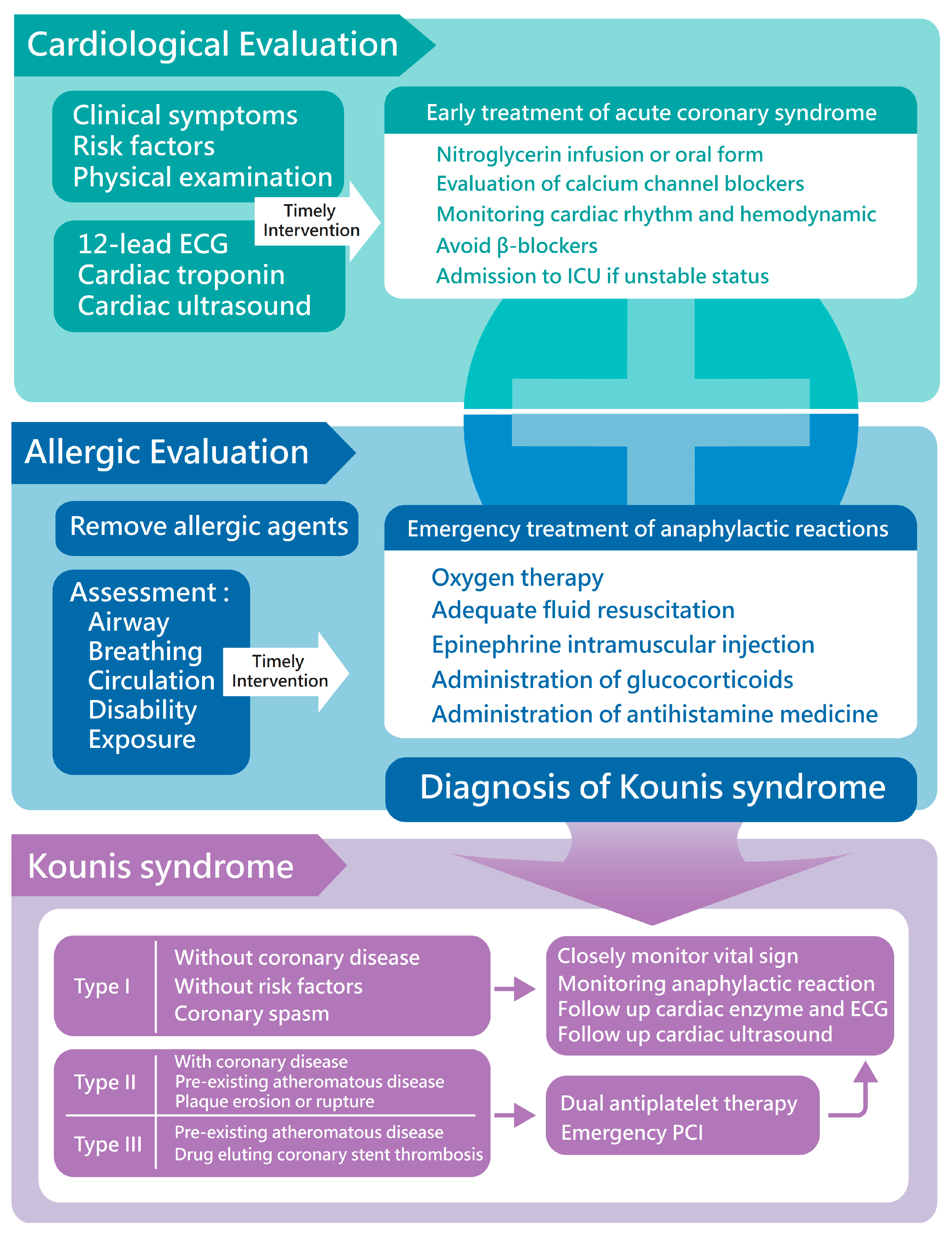 Allergy Induced Myocardial Infarction - Kounis Syndrome / Coronary  Hypersensitivity Disorder / Vasospastic Angina