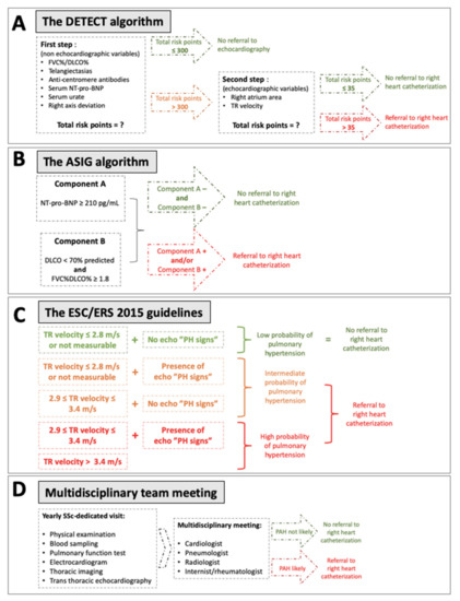 Diagnostics Free Full Text Impact Of Three Different Algorithms For The Screening Of Ssc Pah And Comparison With The Decisions Of A Multidisciplinary Team Html