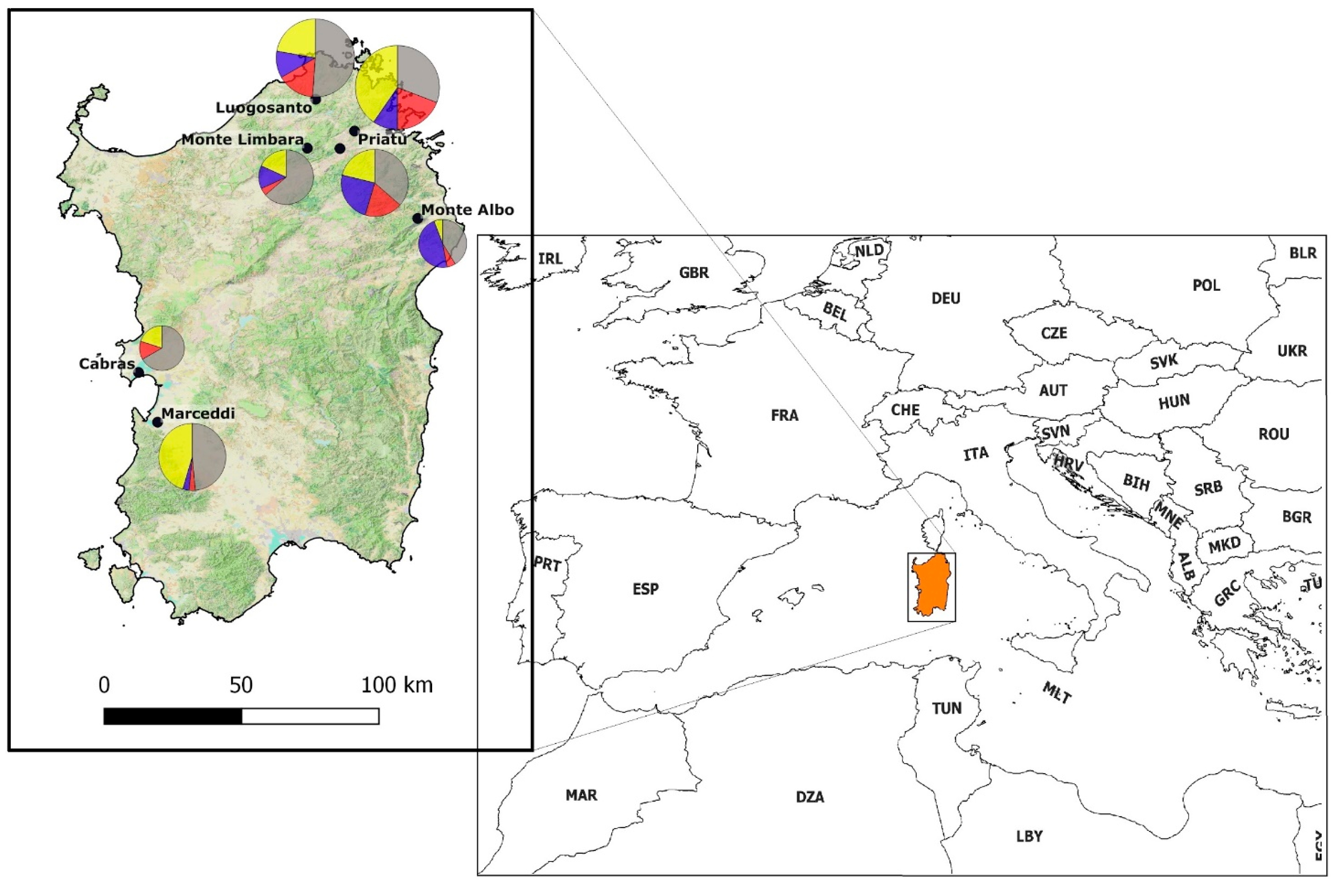 Diversity | Free Full-Text | Avian Haemosporidian Diversity on Sardinia: A  First General Assessment for the Insular Mediterranean