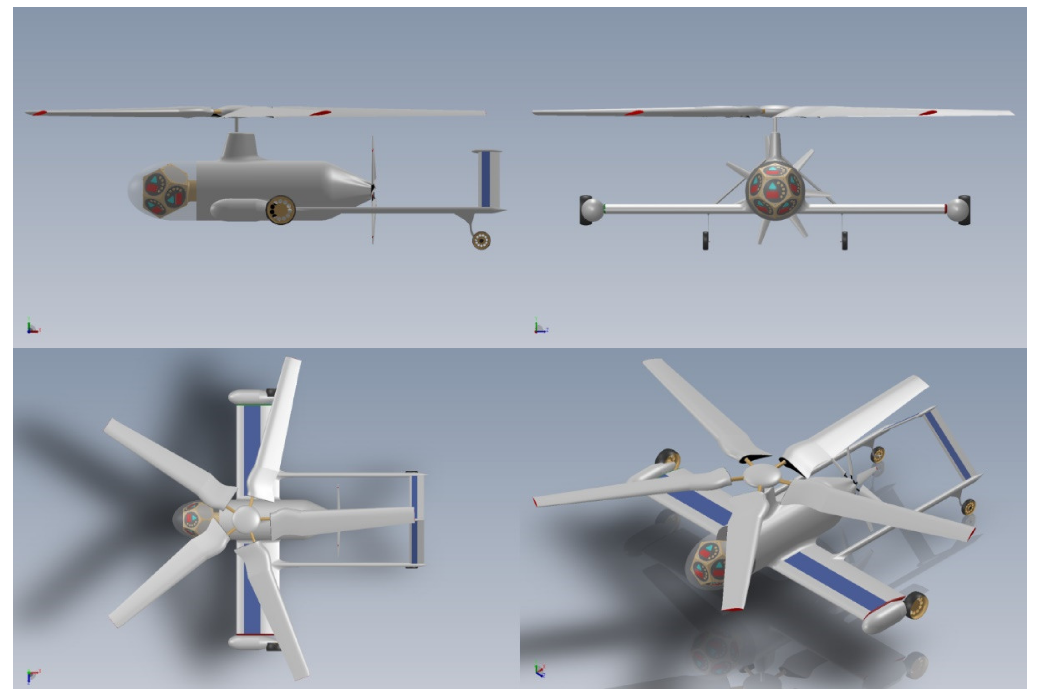 Drones | Free Full-Text | Unmanned Autogyro for Mars Exploration: A  Preliminary Study | HTML