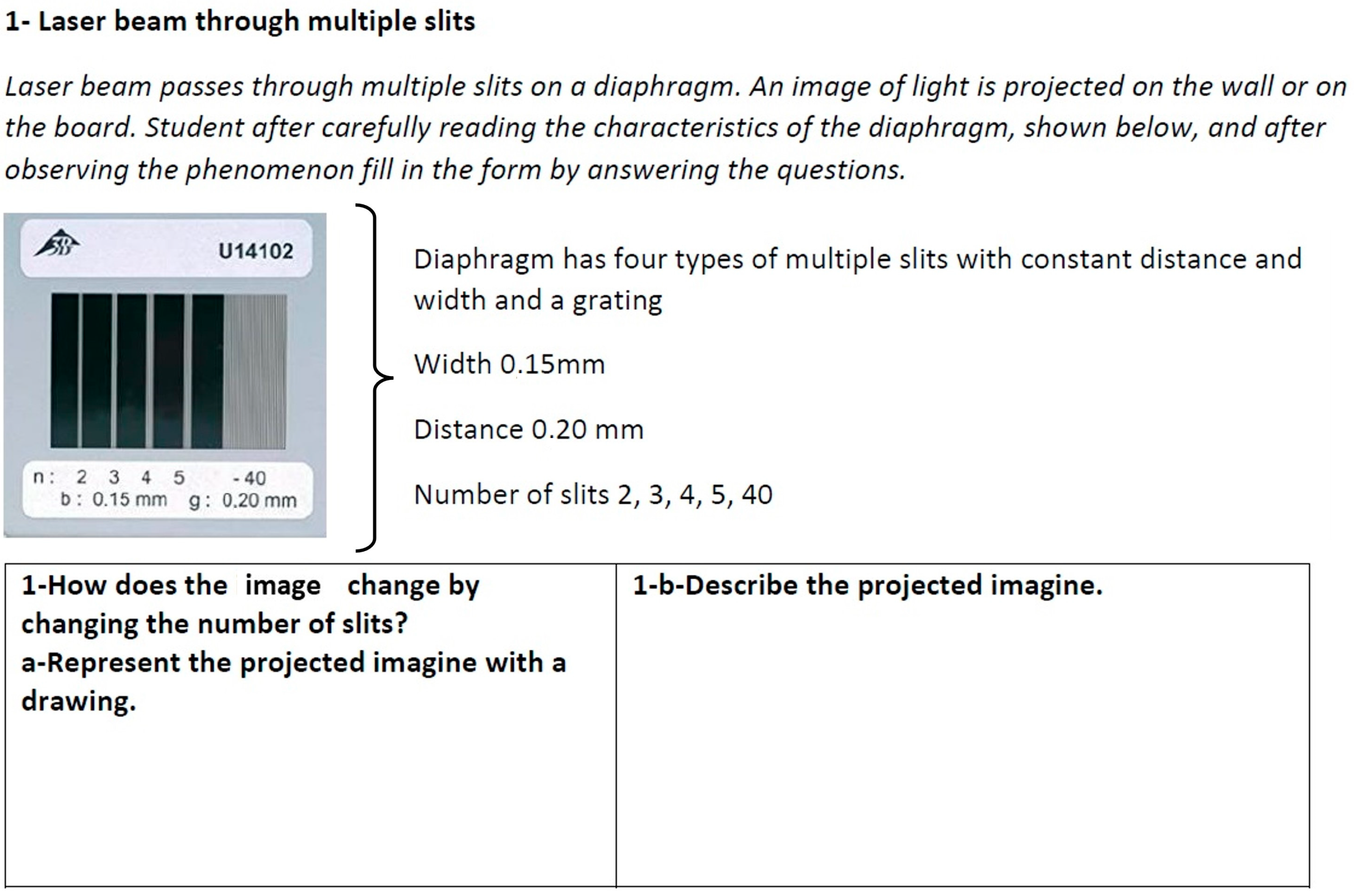 Spectroscope - decomposition of light and measurement of wavelength by  Matej Pašák, Education