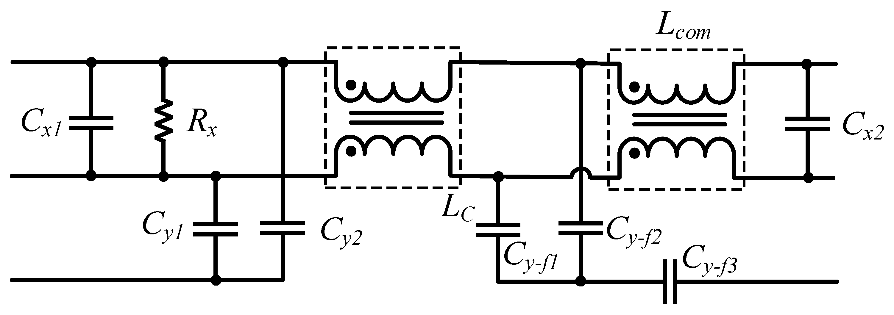 Фильтр emi схема