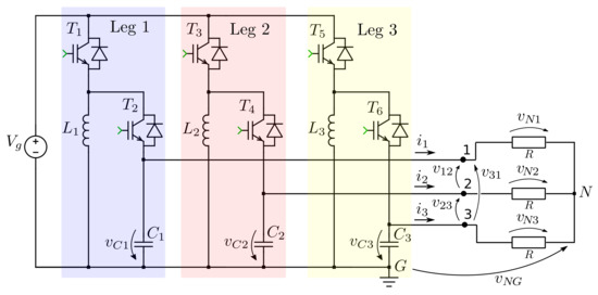Electronics | Free Full-Text | Open-Loop Single-Phase Space State Model and  Equivalent Circuit of a Non-Conventional Three-Phase Inverter