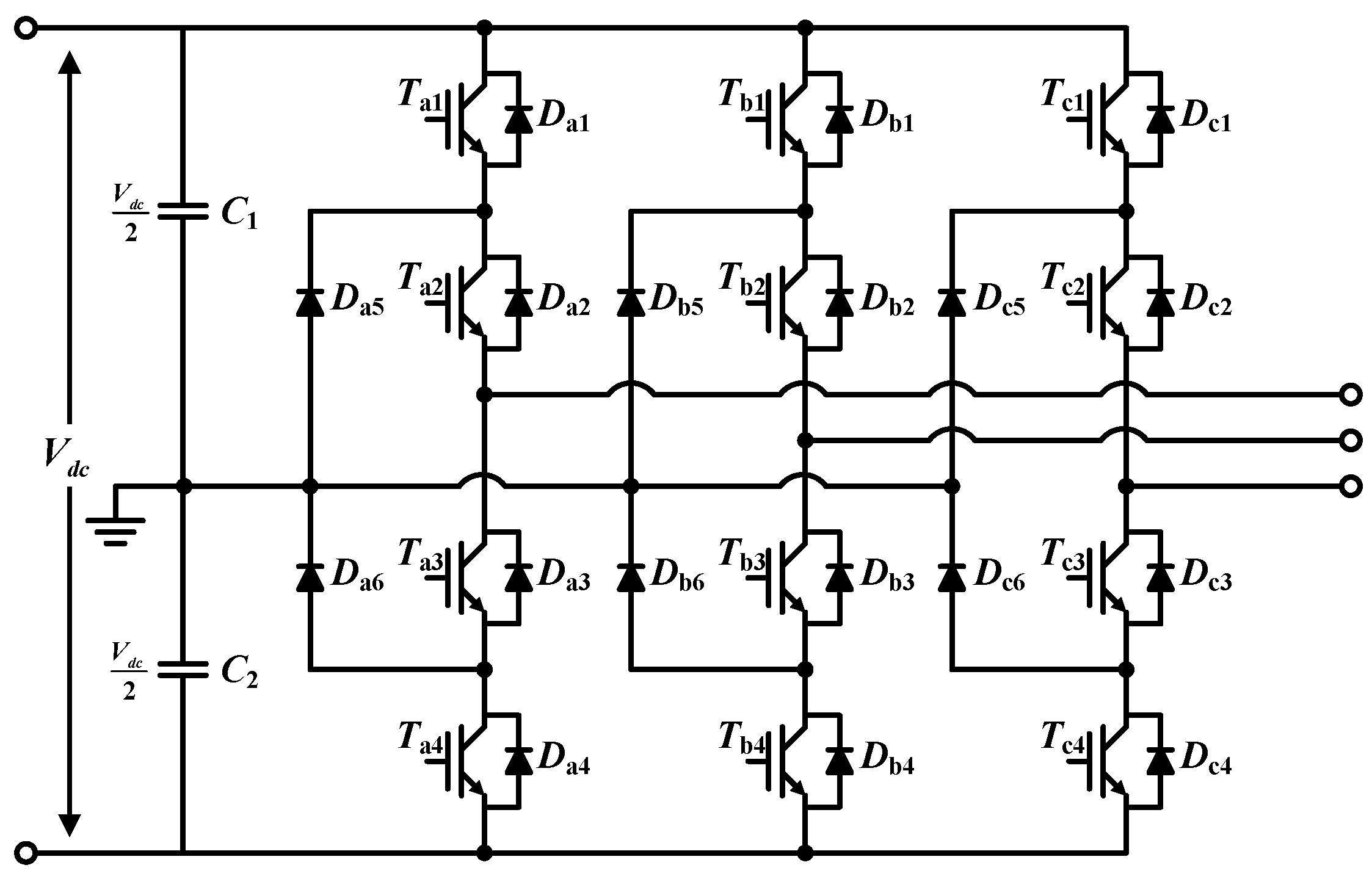 Electronics | Free Full-Text | A Novel Zero Dead-Time PWM Method to Improve  the Current Distortion of a Three-Level NPC Inverter