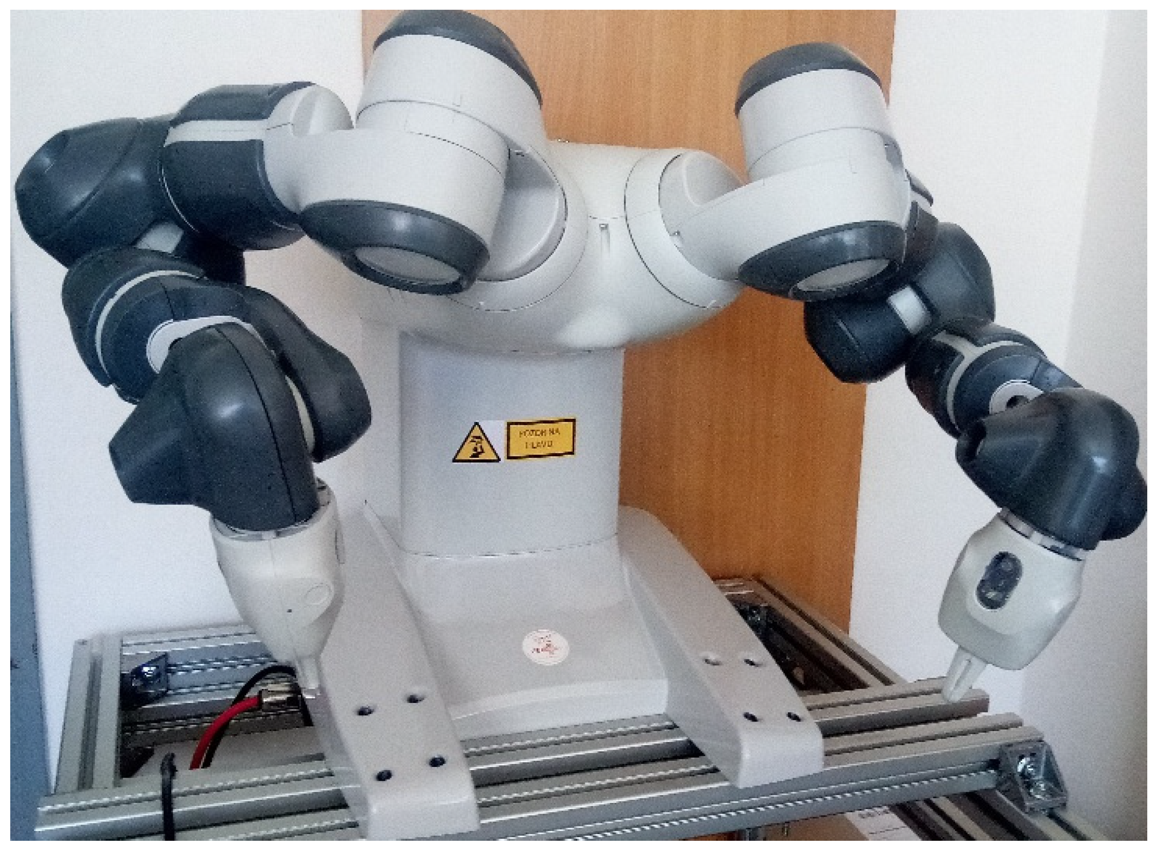 Electronics | Free Full-Text | Human-Robot Motion Control Application with  Artificial Intelligence for a Cooperating YuMi Robot
