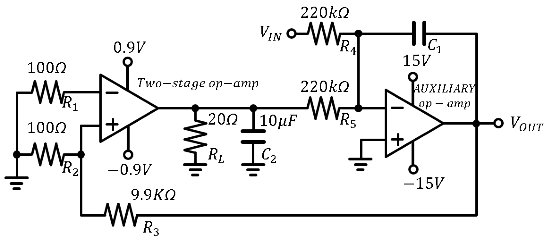 Electronics | Free Full-Text | Three-Stage Operational Amplifier With ...