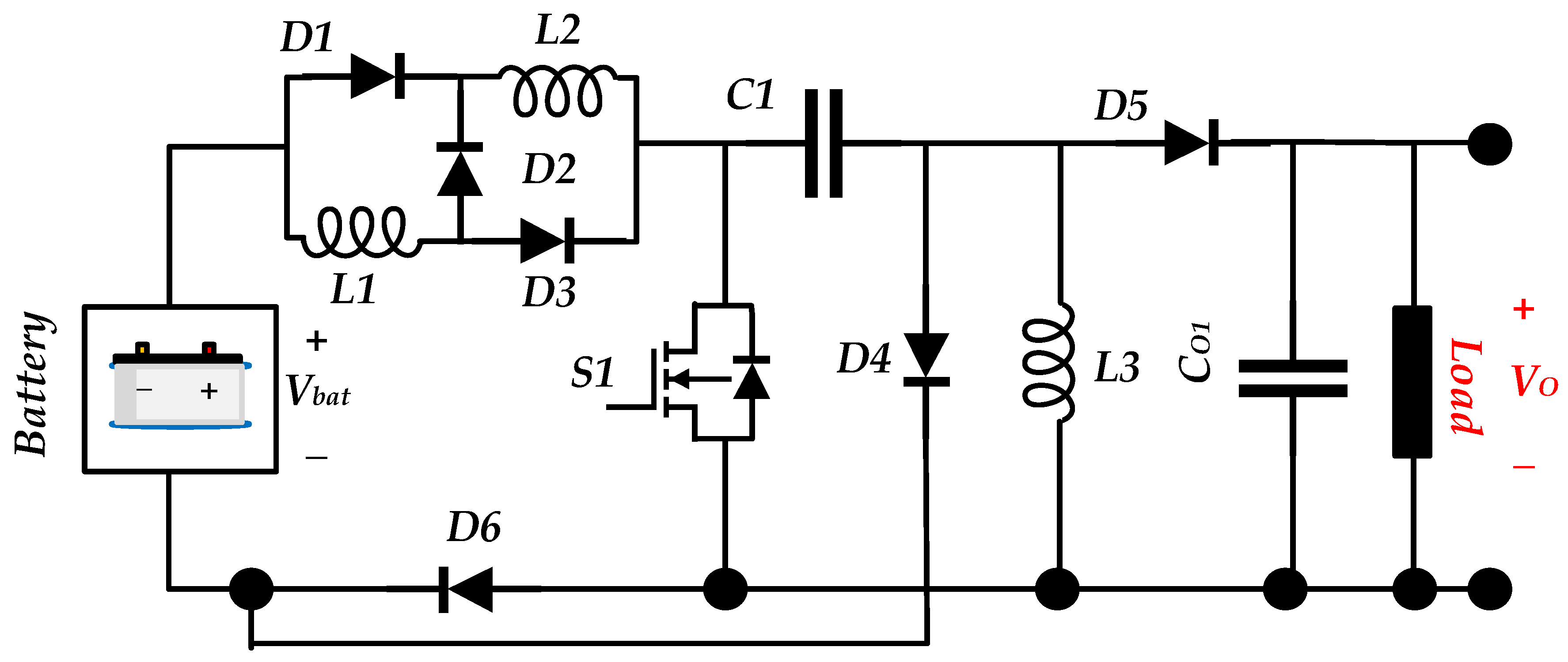 Electronics | Free Full-Text | A Proposed Single-Input Multi-Output Battery-Connected  DC&ndash;DC Buck&ndash;Boost Converter for Automotive Applications