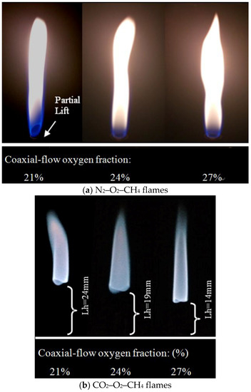 Energies | Free Full-Text | Effect of N2 Replacement by CO2 in Coaxial-Flow  on the Combustion and Emission of a Diffusion Flame