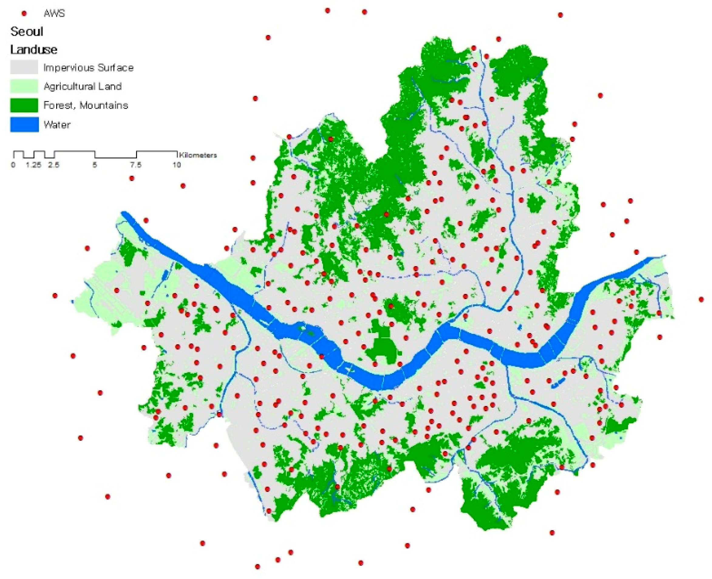 Energies Free Full Text Determining Favourable And Unfavourable Thermal Areas In Seoul Using In Situ Measurements A Preliminary Step Towards Developing A Smart City Html