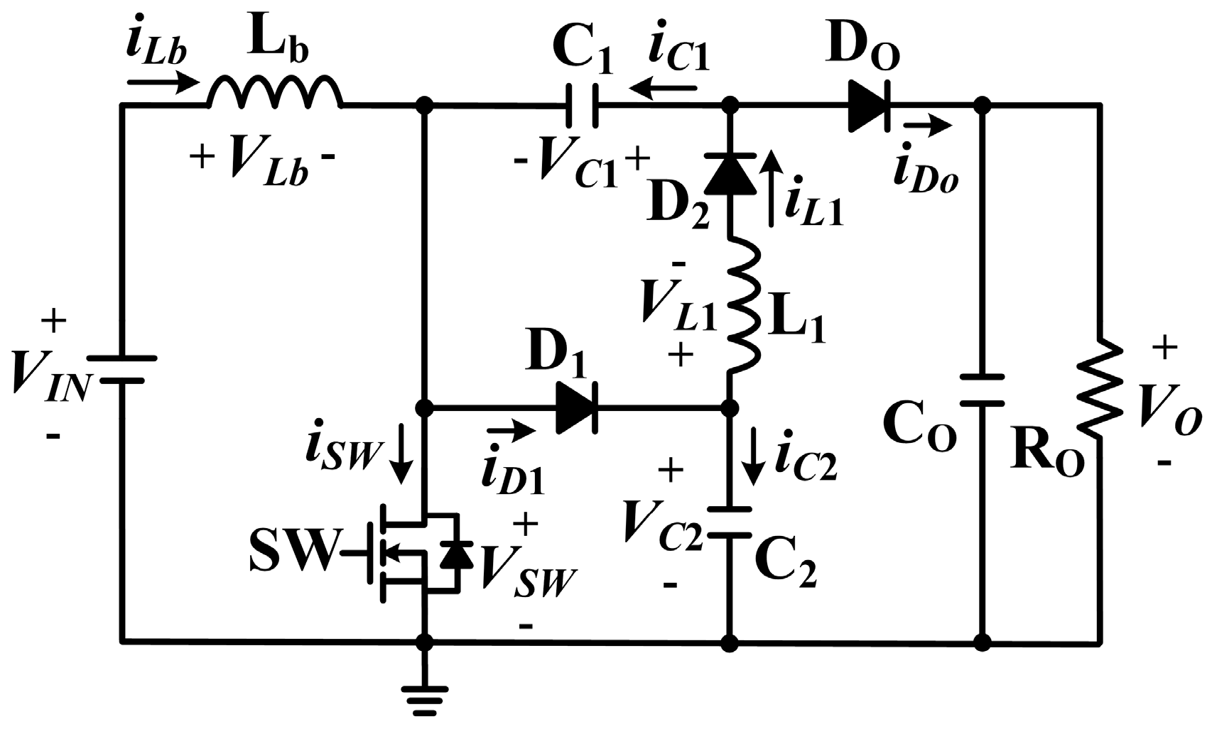 Схема boost converter