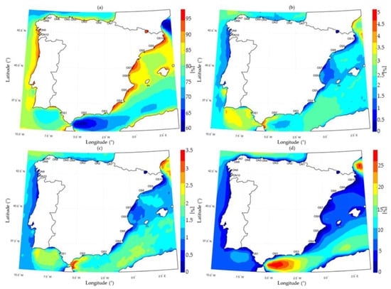 Nearshore hot spots off the coast of NW Spain (Iglesias et al