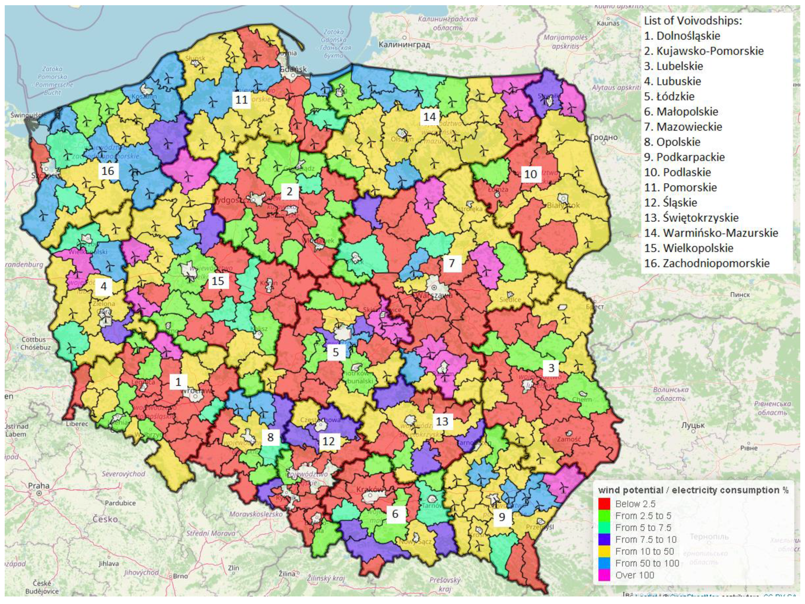 Energies | Free Full-Text | The Role of Agriculture and Rural Areas in the  Development of Autonomous Energy Regions in Poland
