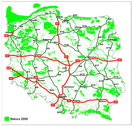 Карта польши 2022