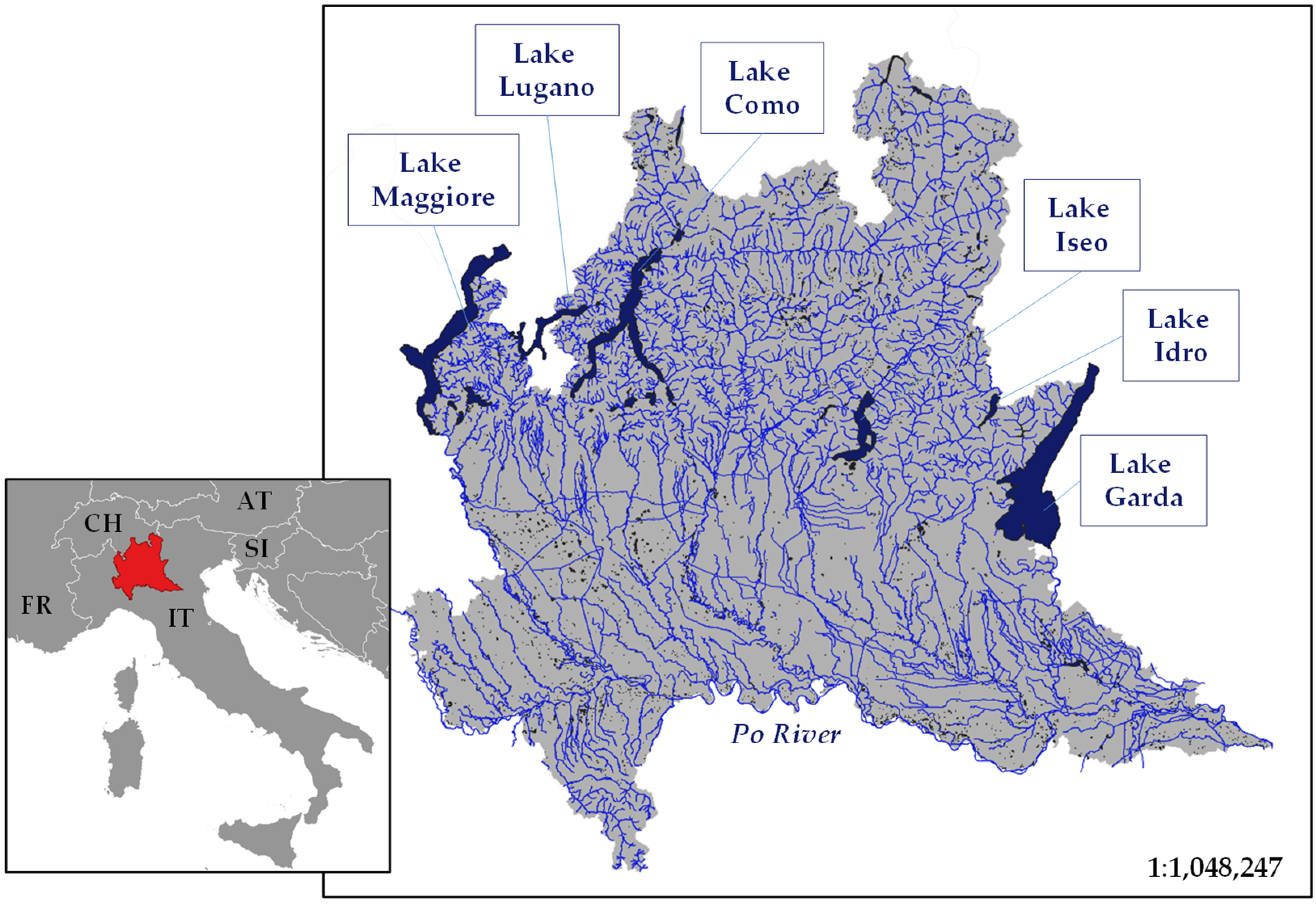Environments | Free Full-Text | Monitoring and Management of Inland Waters:  Insights from the Most Inhabited Italian Region | HTML