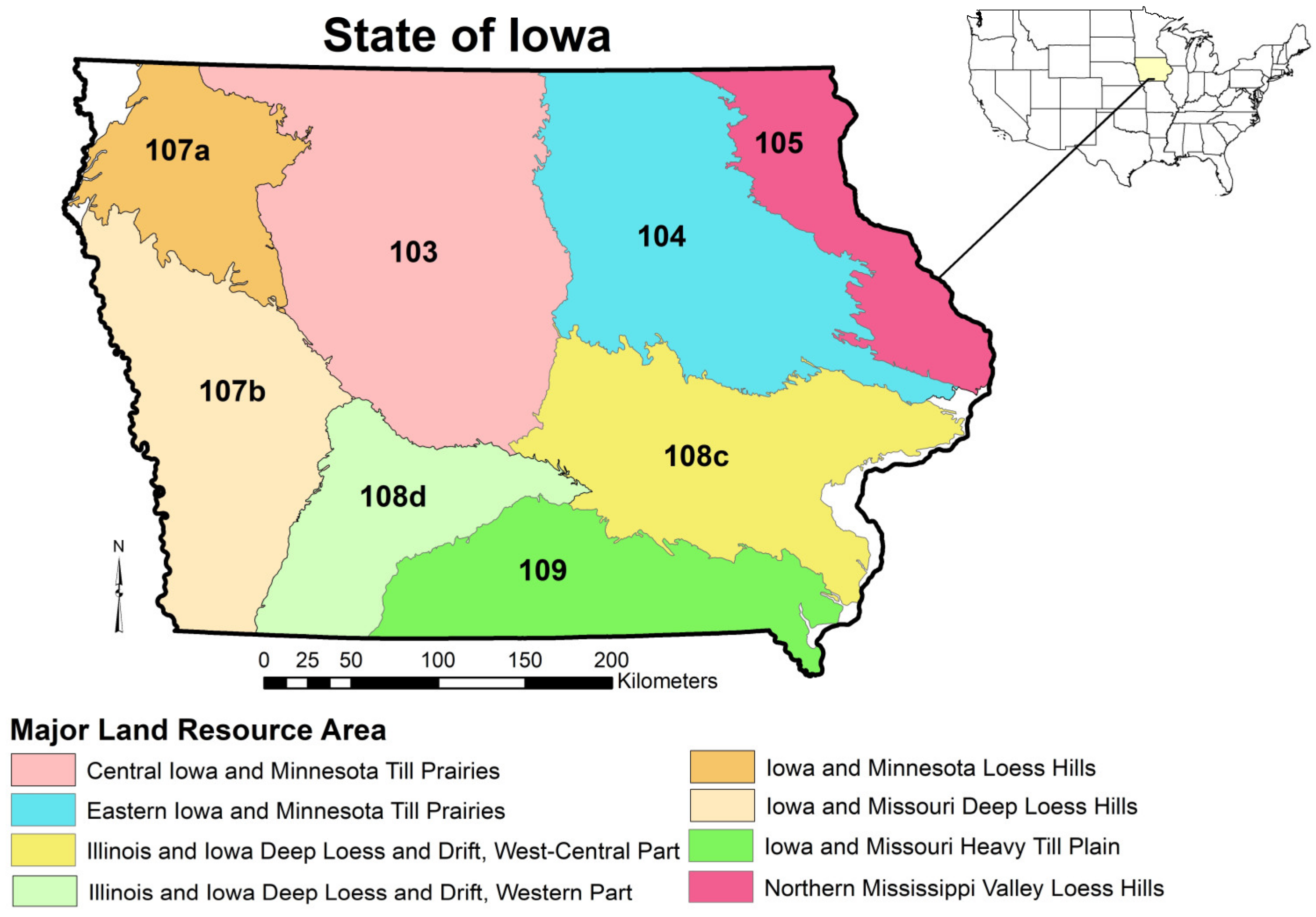 Southern Iowa Drift Plain  Iowa Geological Survey - The
