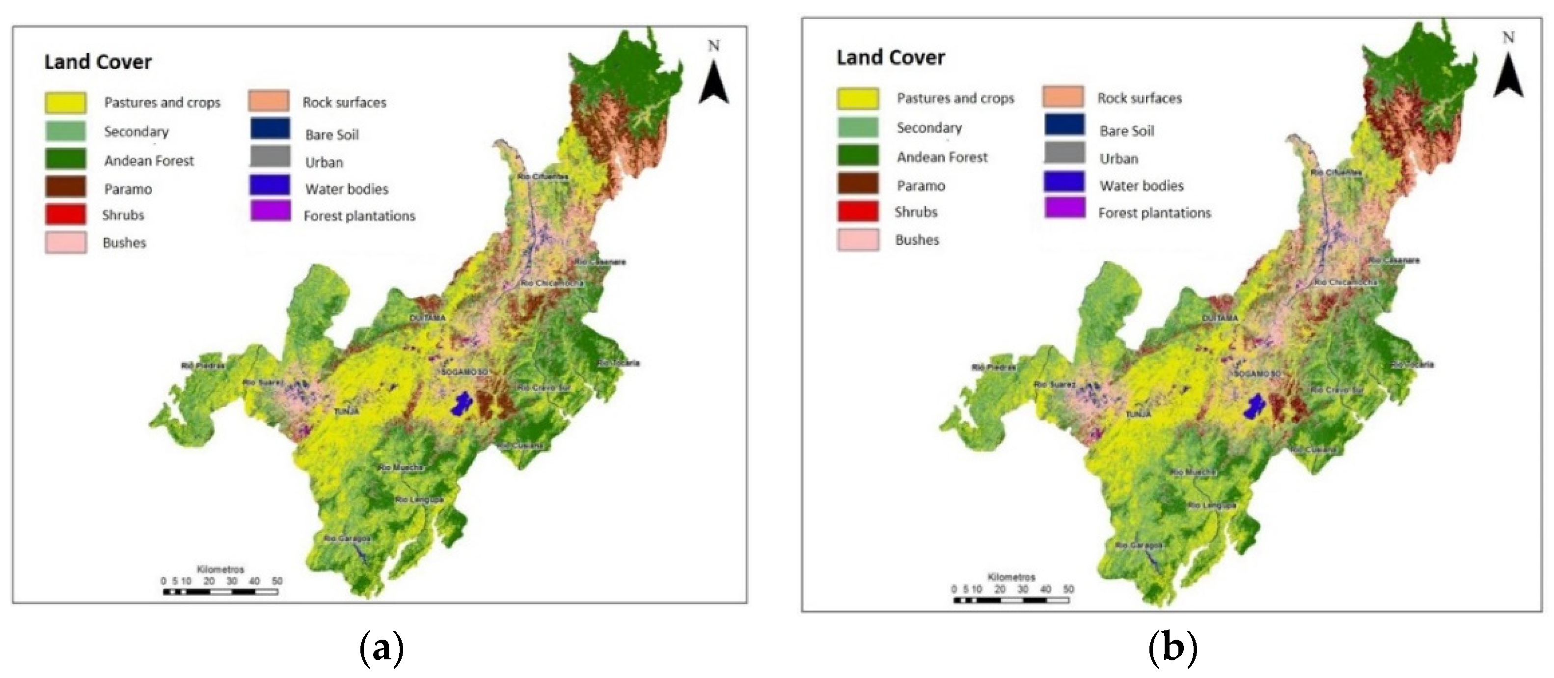 Environmental Sciences Proceedings | Free Full-Text | Spatial Scenarios of  Land-Use/Cover Change for the Management and Conservation of Paramos and  Andean Forests in Boyacá, Colombia