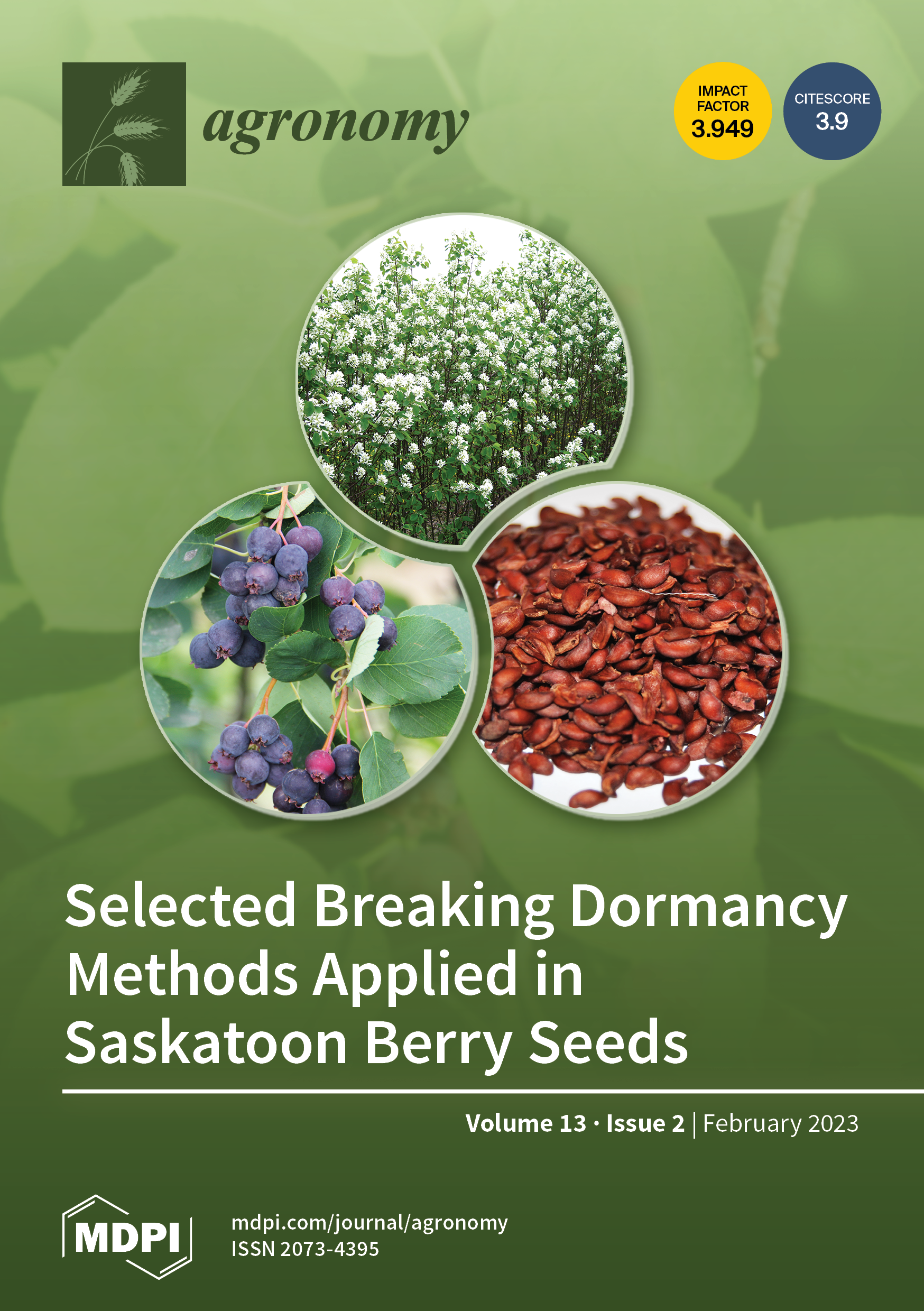 Agronomy  February 2023 - Browse Articles