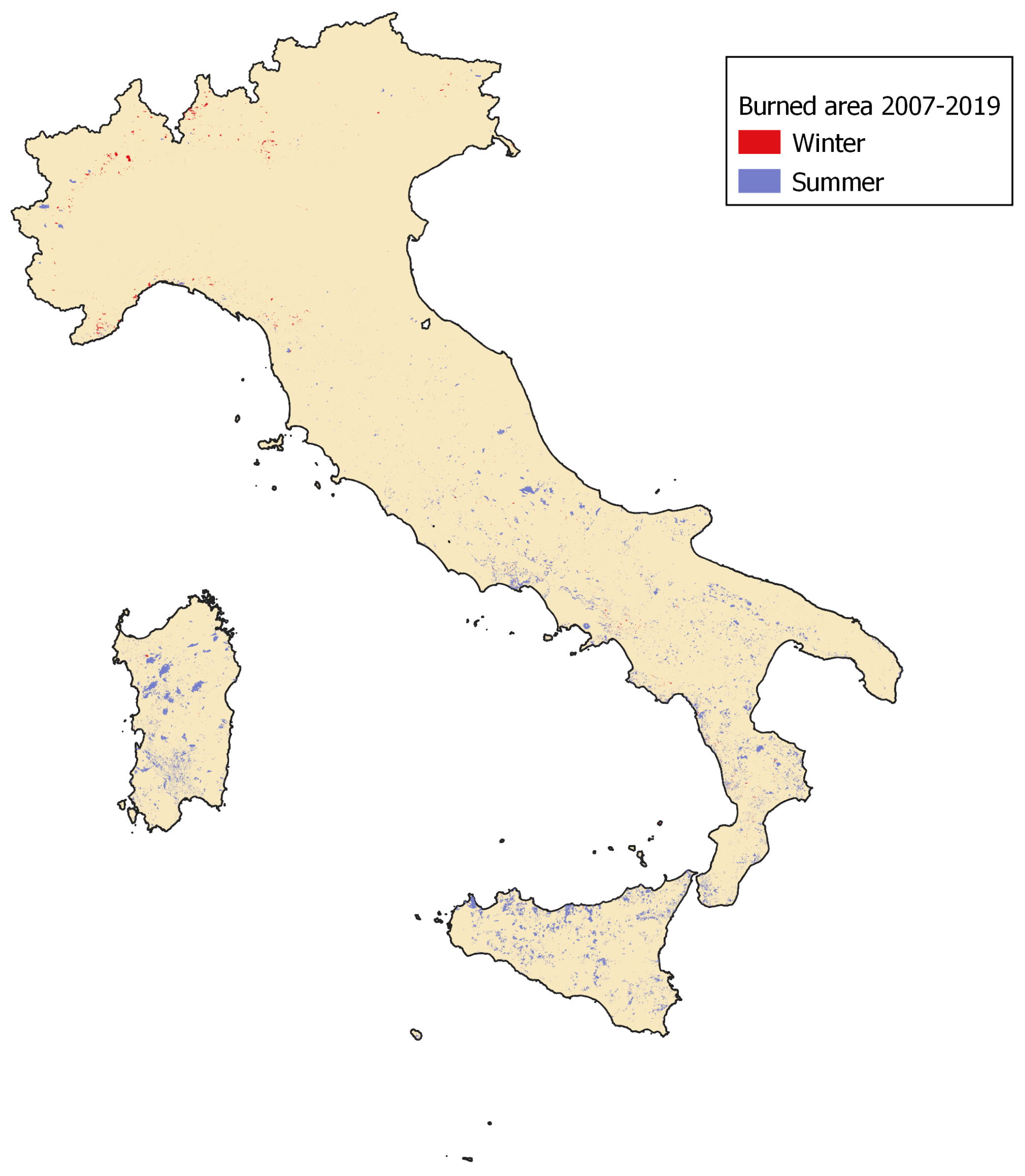 Fire Free FullText Defining Wildfire Susceptibility Maps in Italy