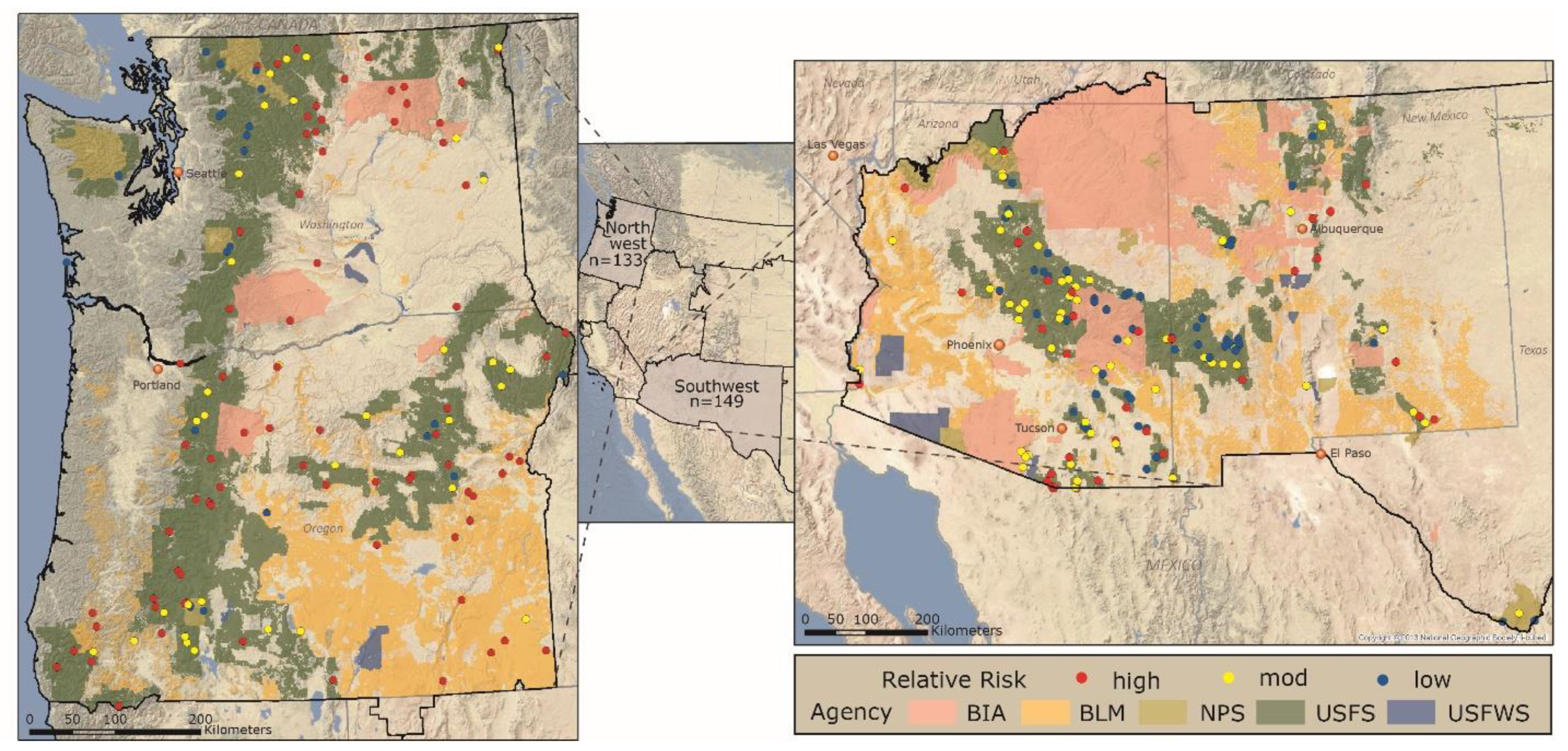 Fire | Free Full-Text | Factors Influencing Risk during Wildfires:  Contrasting Divergent Regions in the US