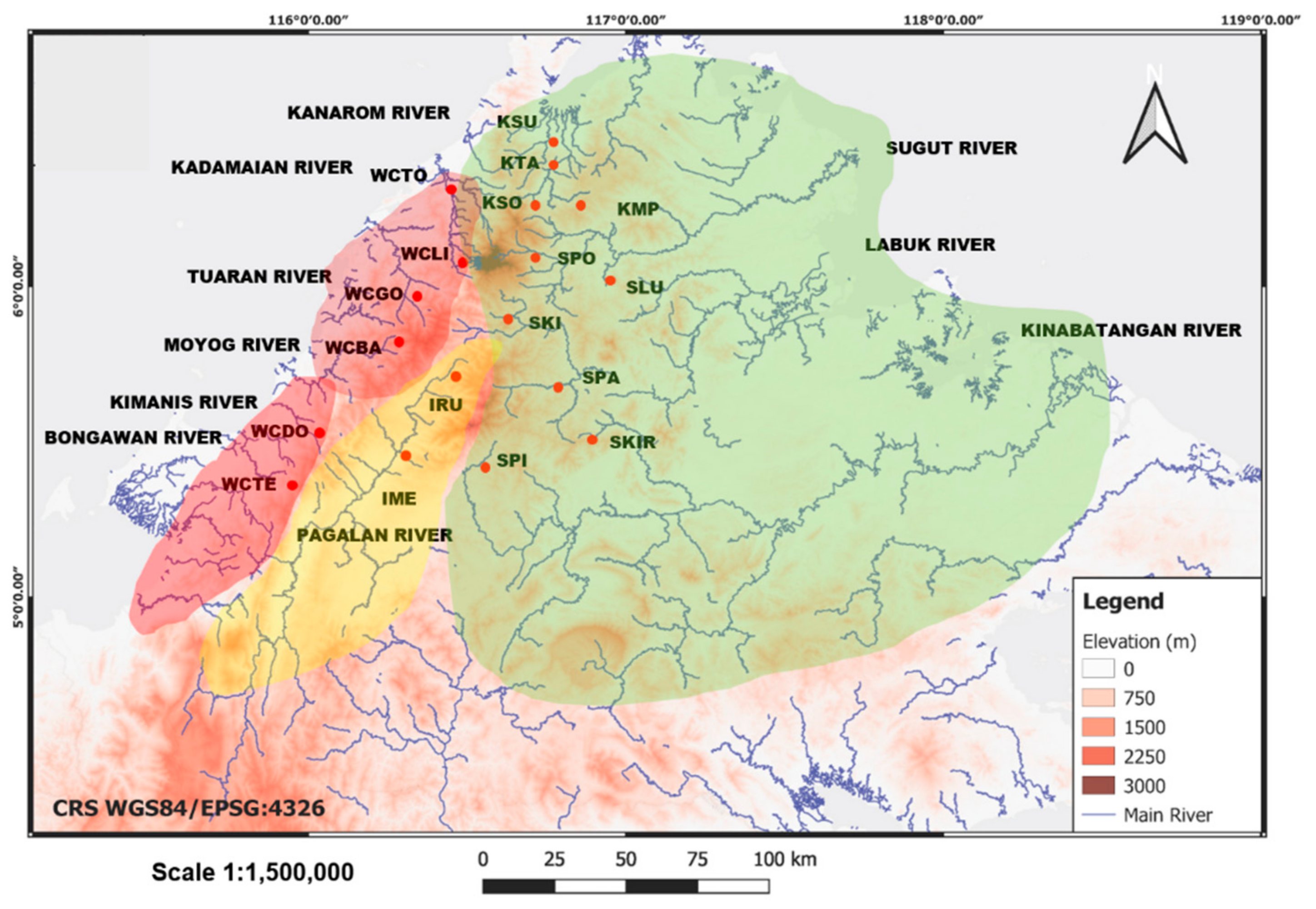 Fishes  Free Full-Text  Phylogeographic Structure of Freshwater 