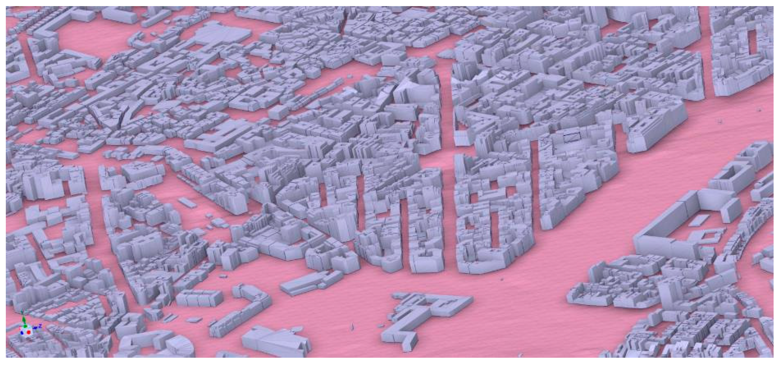 Fluids Free Full Text Advances In Cfd Modeling Of Urban Wind Applied To Aerial Mobility Html